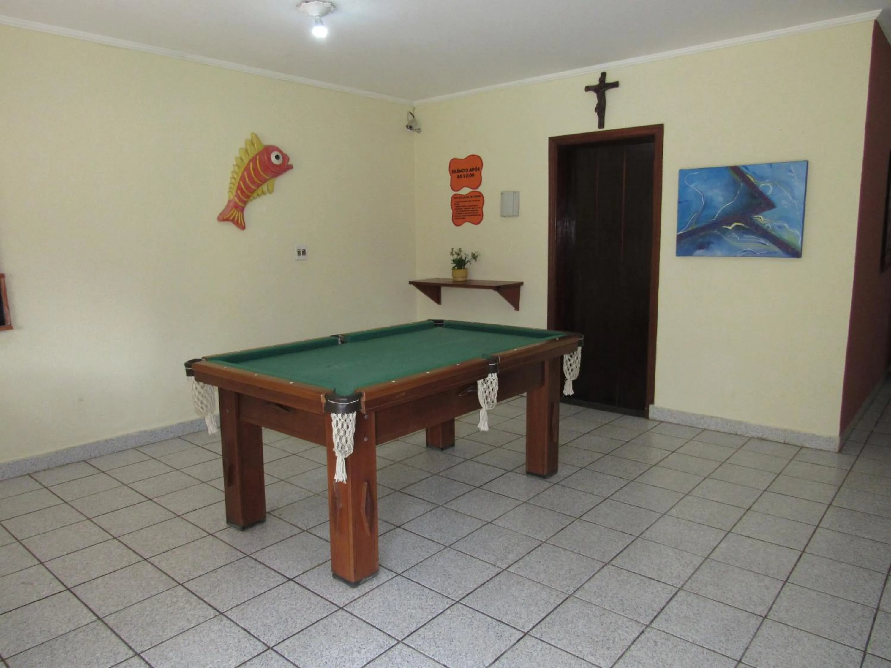 Billiard in Pousada Casa na Praia