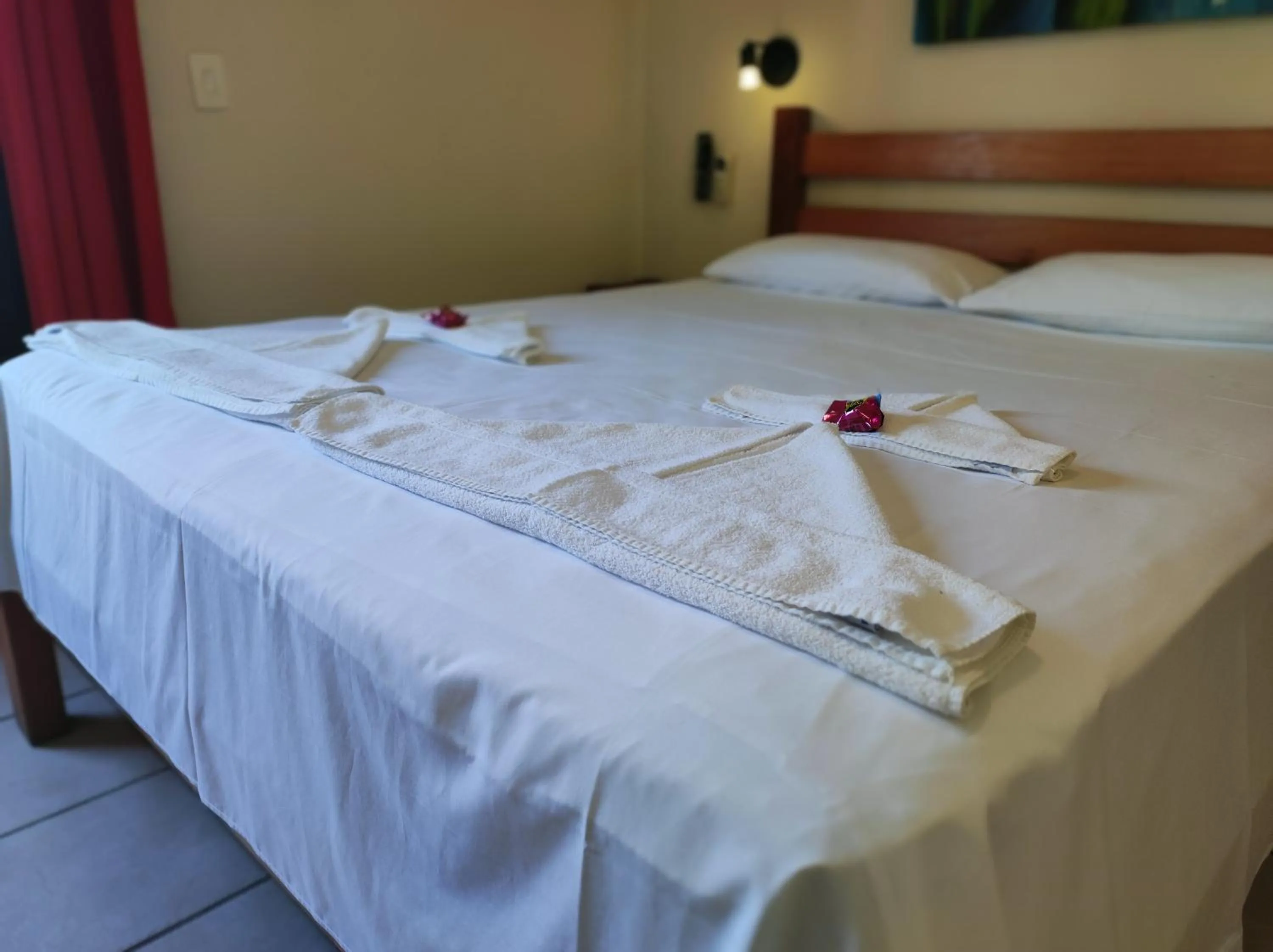 Bedroom, Bed in Pousada Casa na Praia