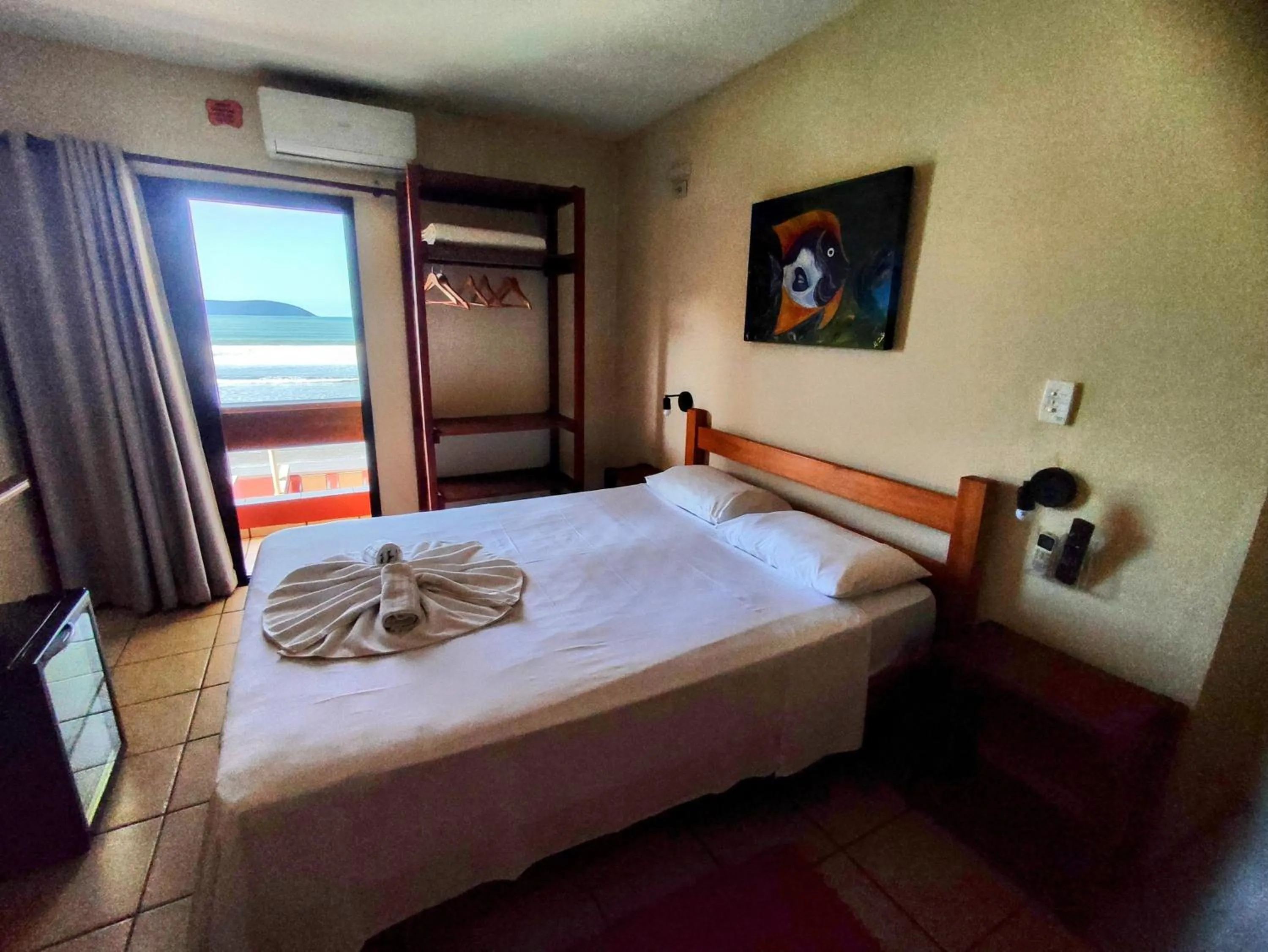 Bedroom, Bed in Pousada Casa na Praia