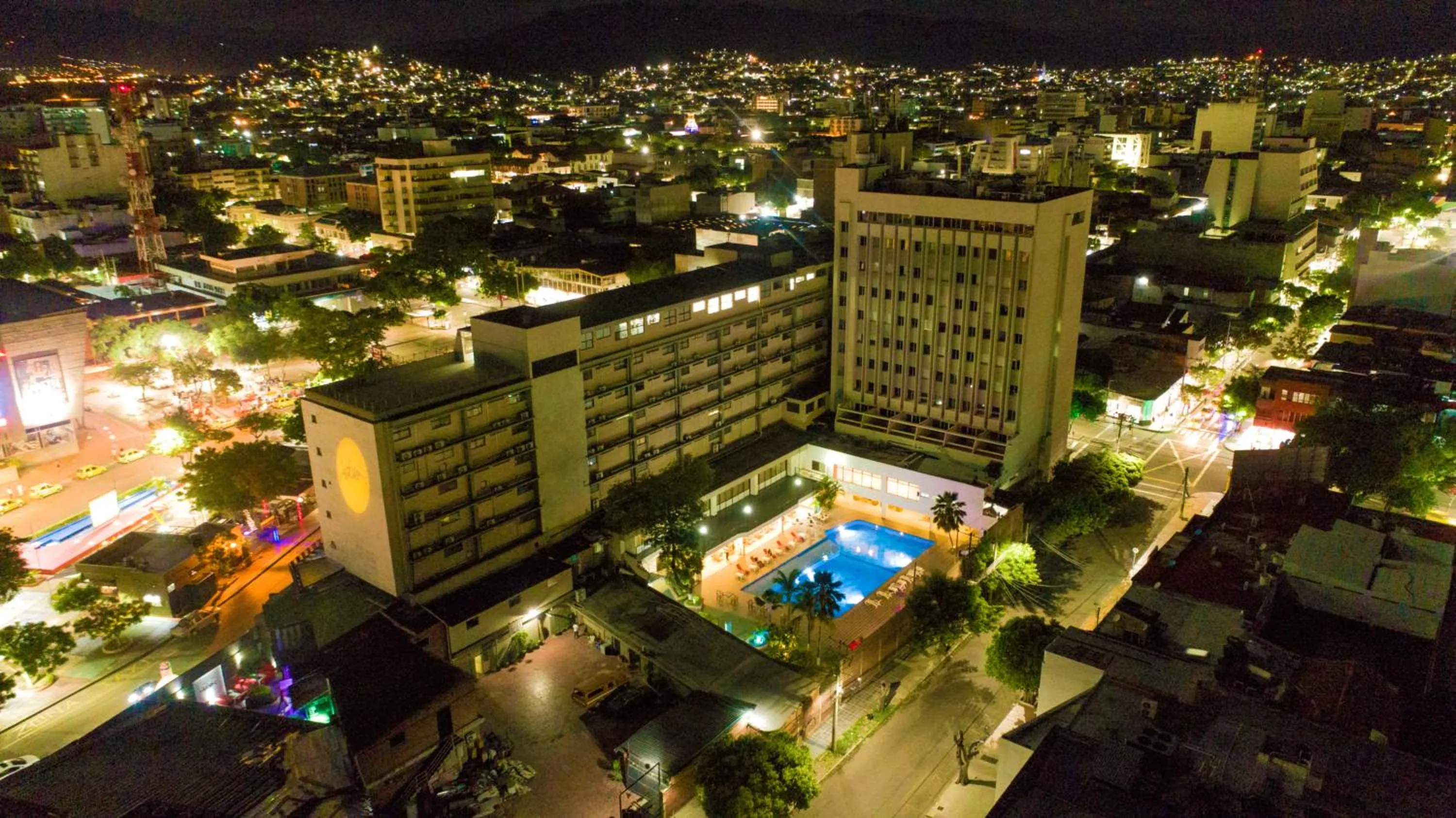 Bird's eye view in Hotel Tonchalá