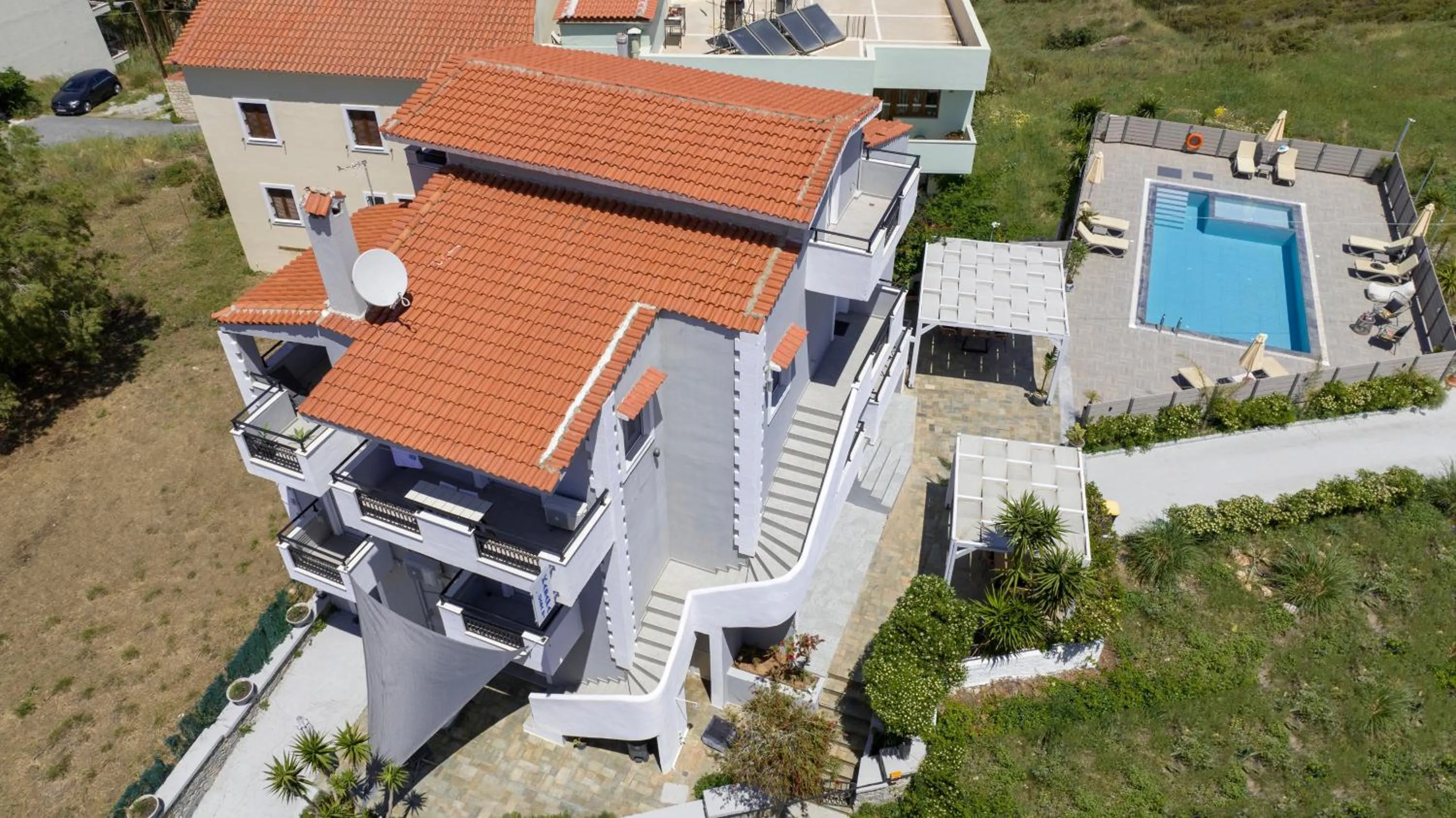 Swimming pool in Casa Di Kasapa