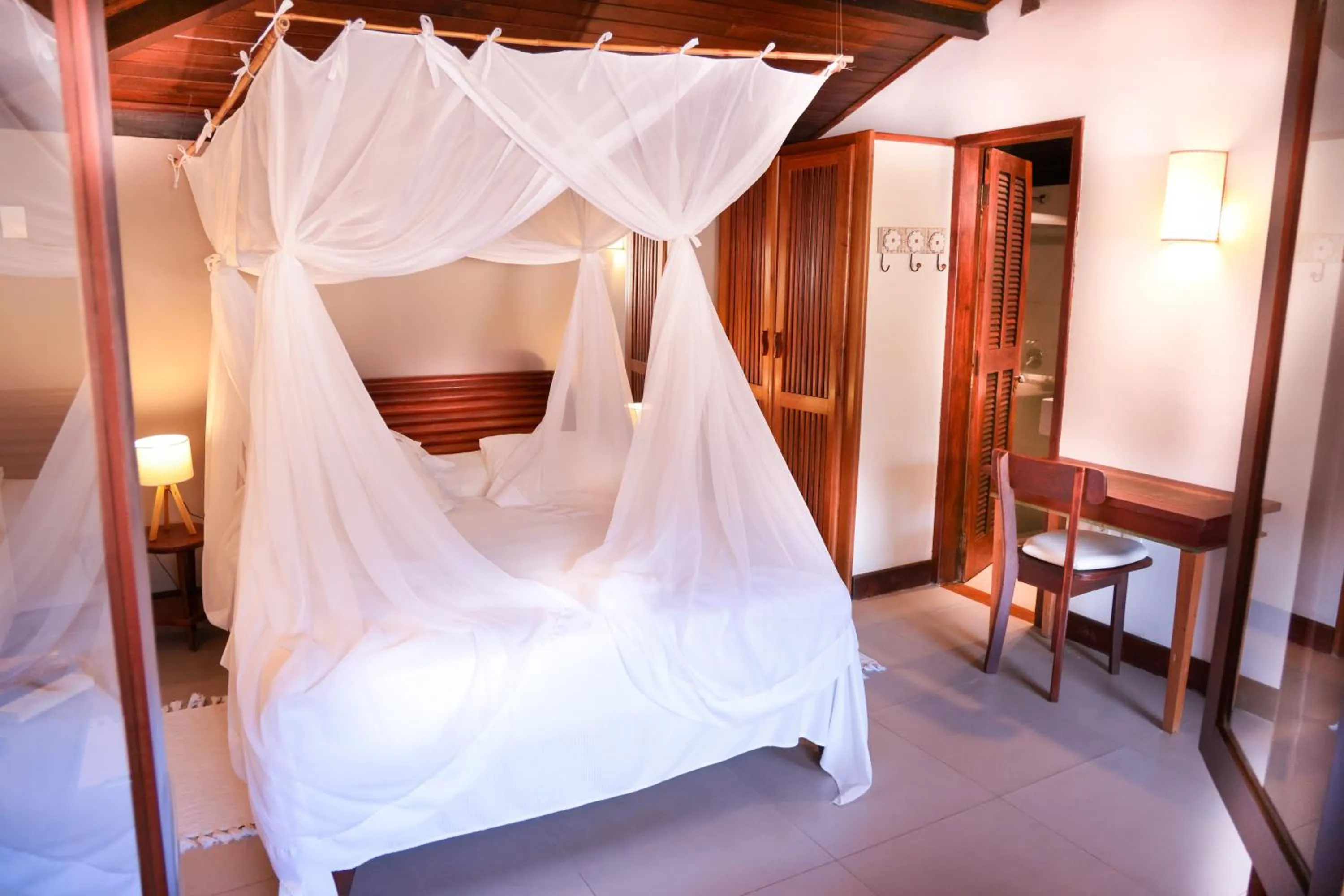 Bedroom, Bed in Hotel Pousada Coqueiros