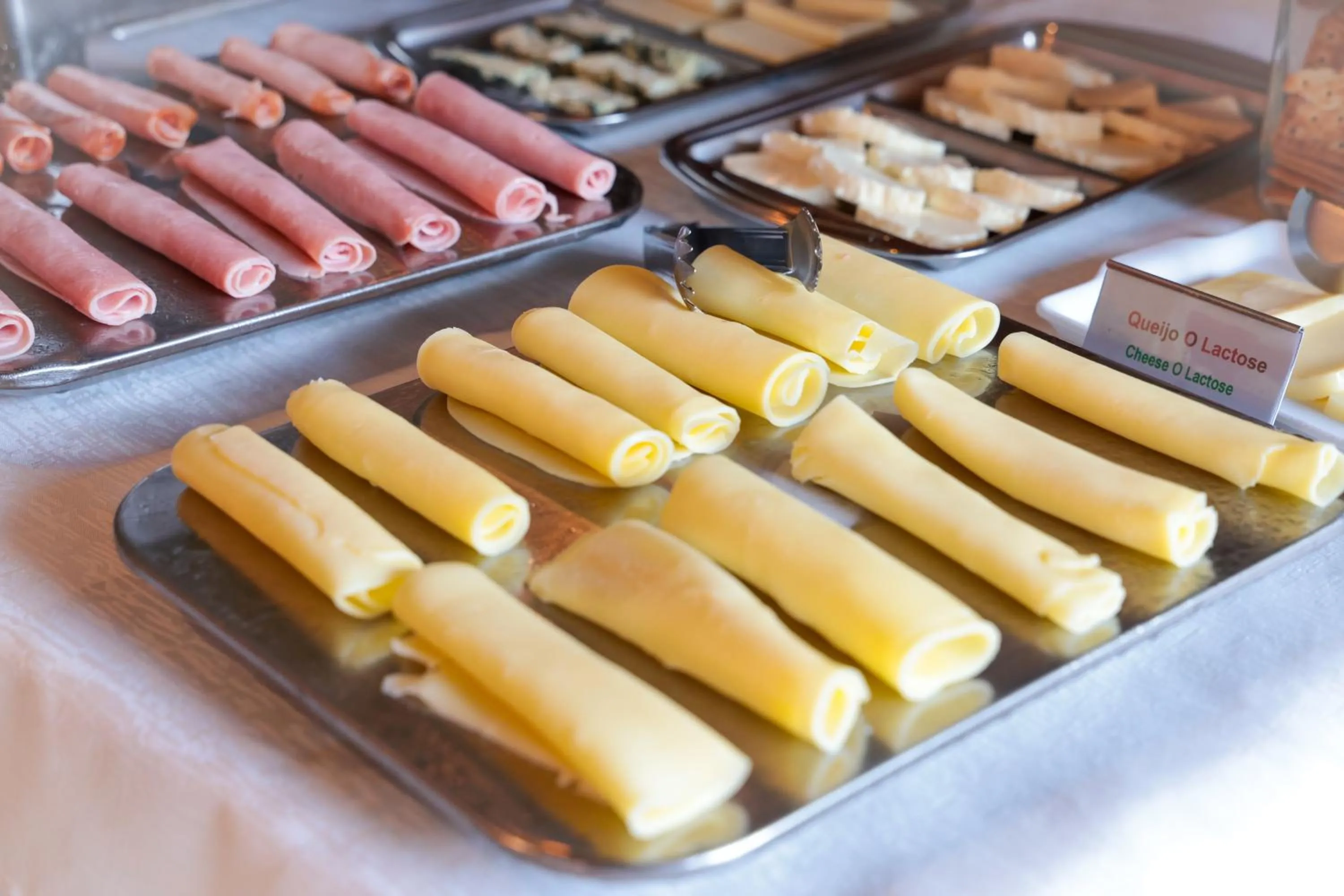 Continental breakfast in Hotel Pousada Coqueiros