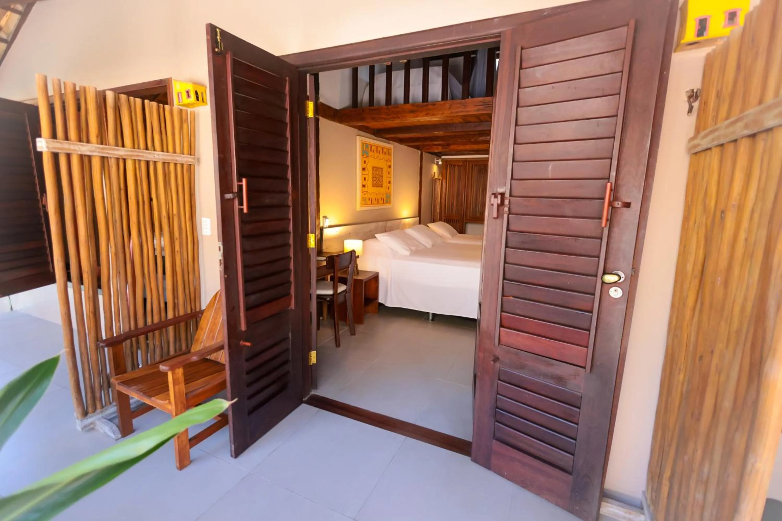 Bedroom, Bed in Hotel Pousada Coqueiros