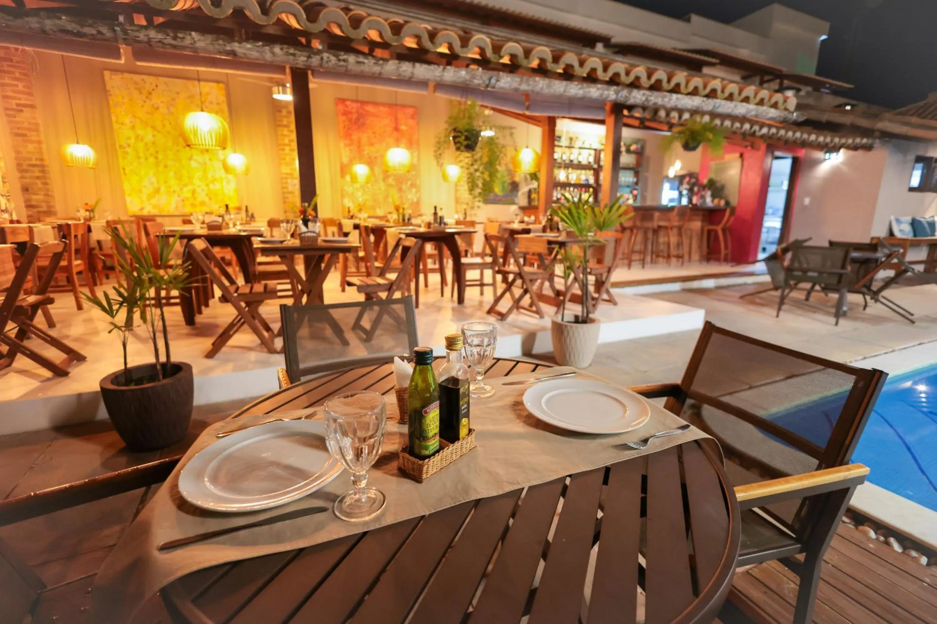 Restaurant/places to eat in Hotel Pousada Coqueiros