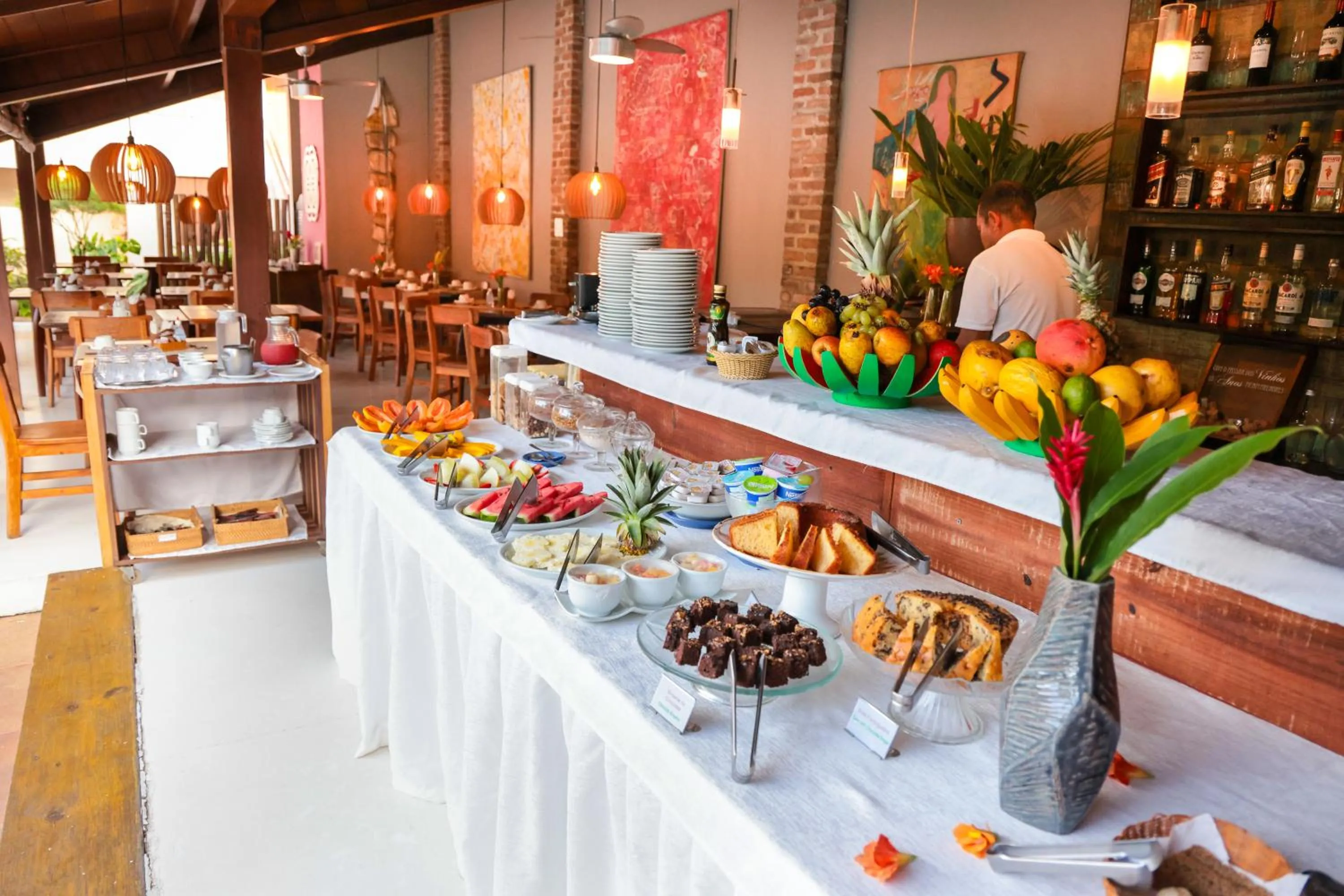 Breakfast in Hotel Pousada Coqueiros