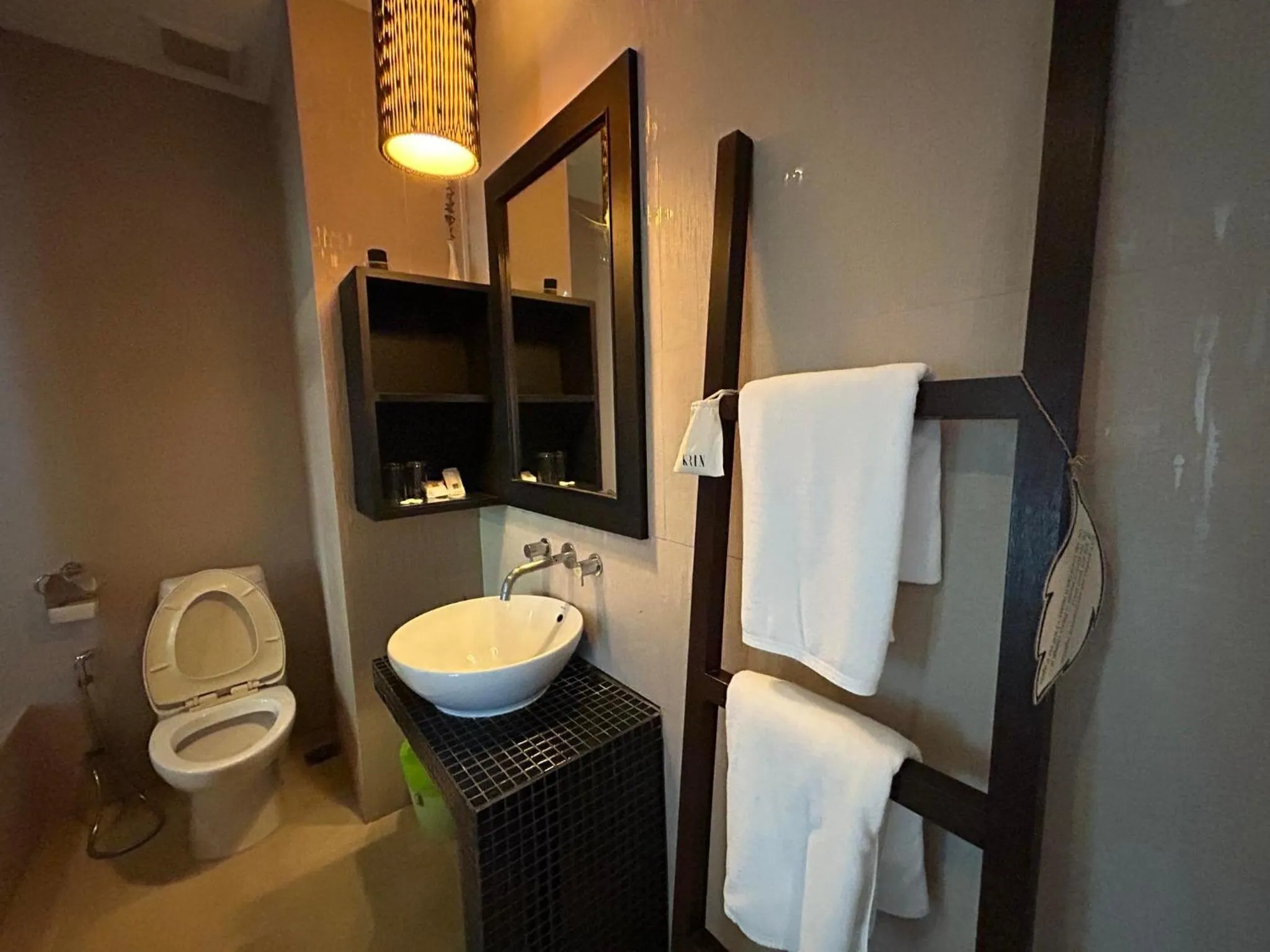 Toilet in Benyada Lodge - Surin Beach