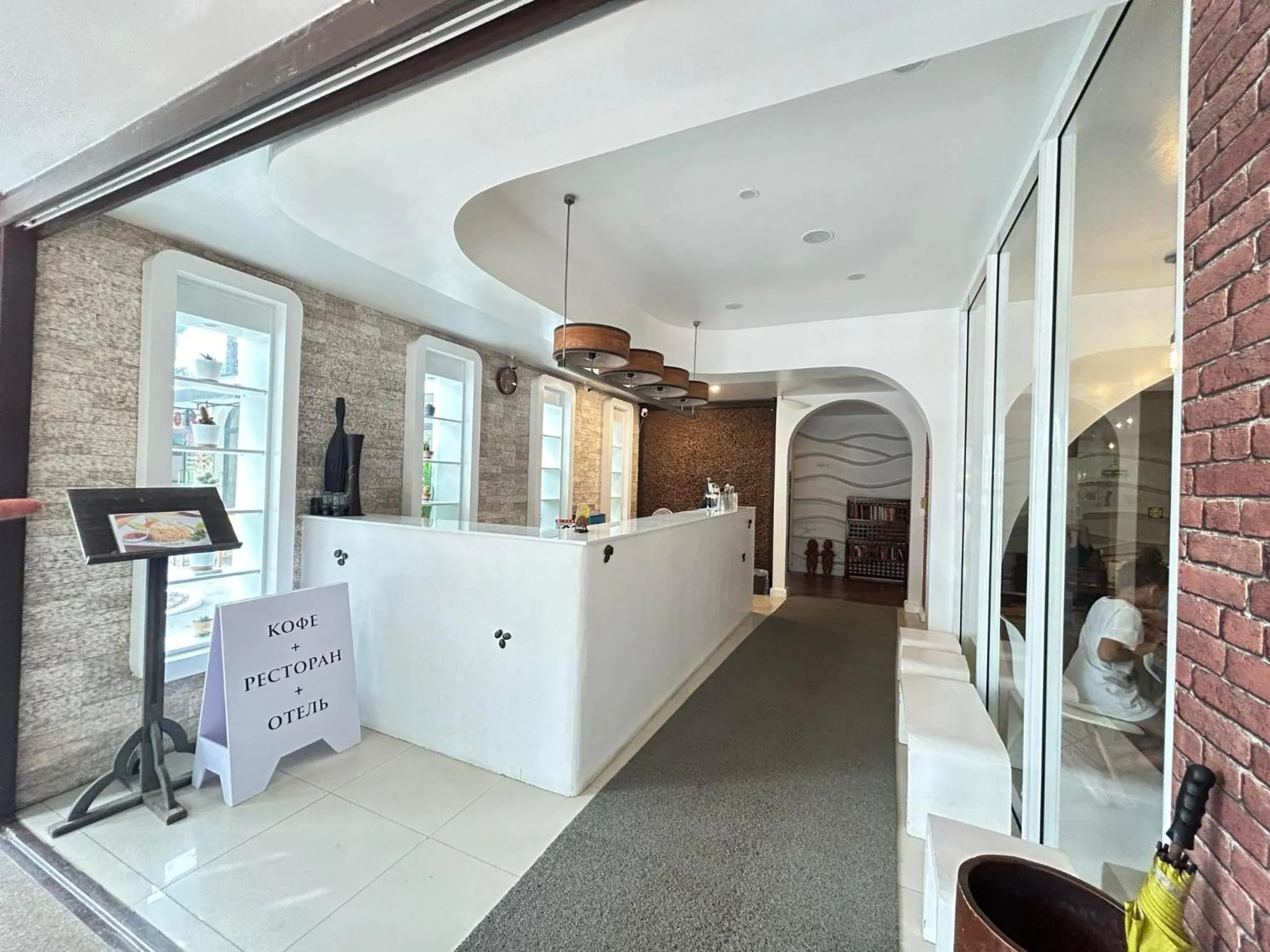 Lobby or reception in Benyada Lodge - Surin Beach