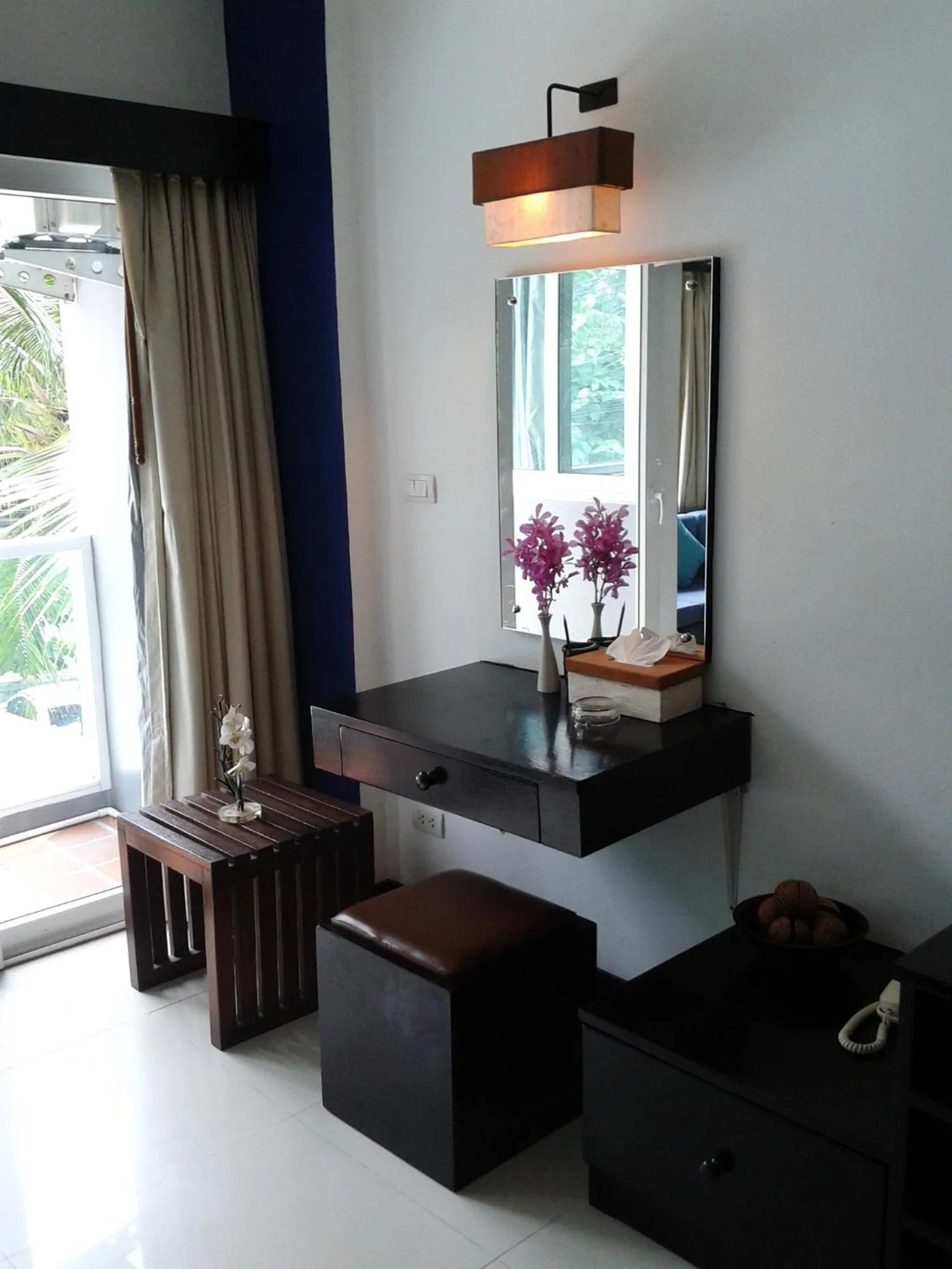 Seating area in Benyada Lodge - Surin Beach