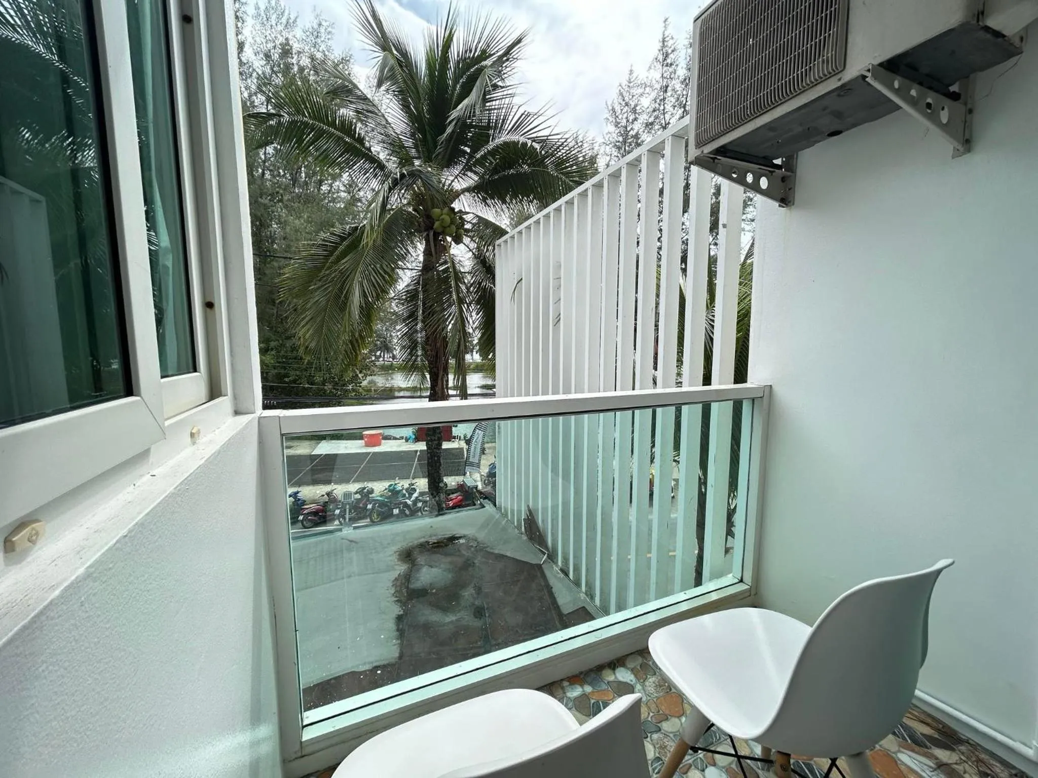 Balcony/Terrace in Benyada Lodge - Surin Beach