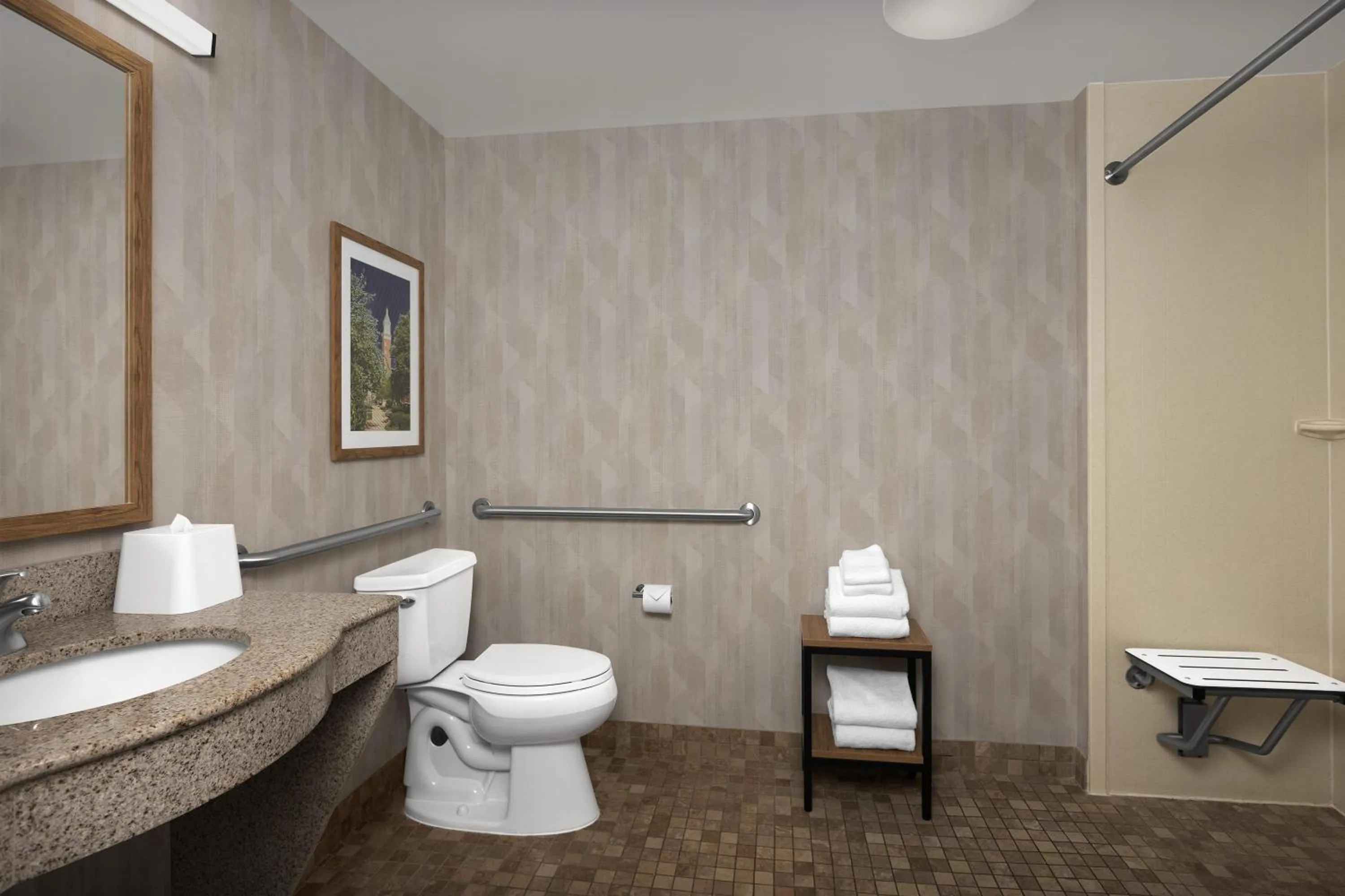 Bathroom in Hampton Inn & Suites Huntersville