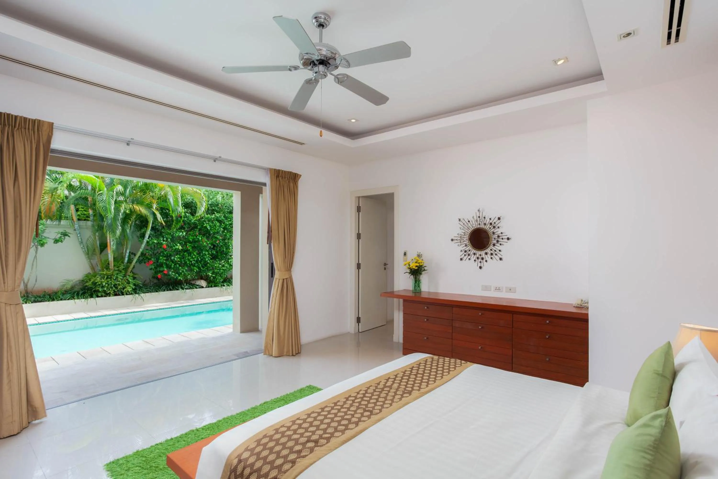 Bedroom, Bed in The Residence Resort