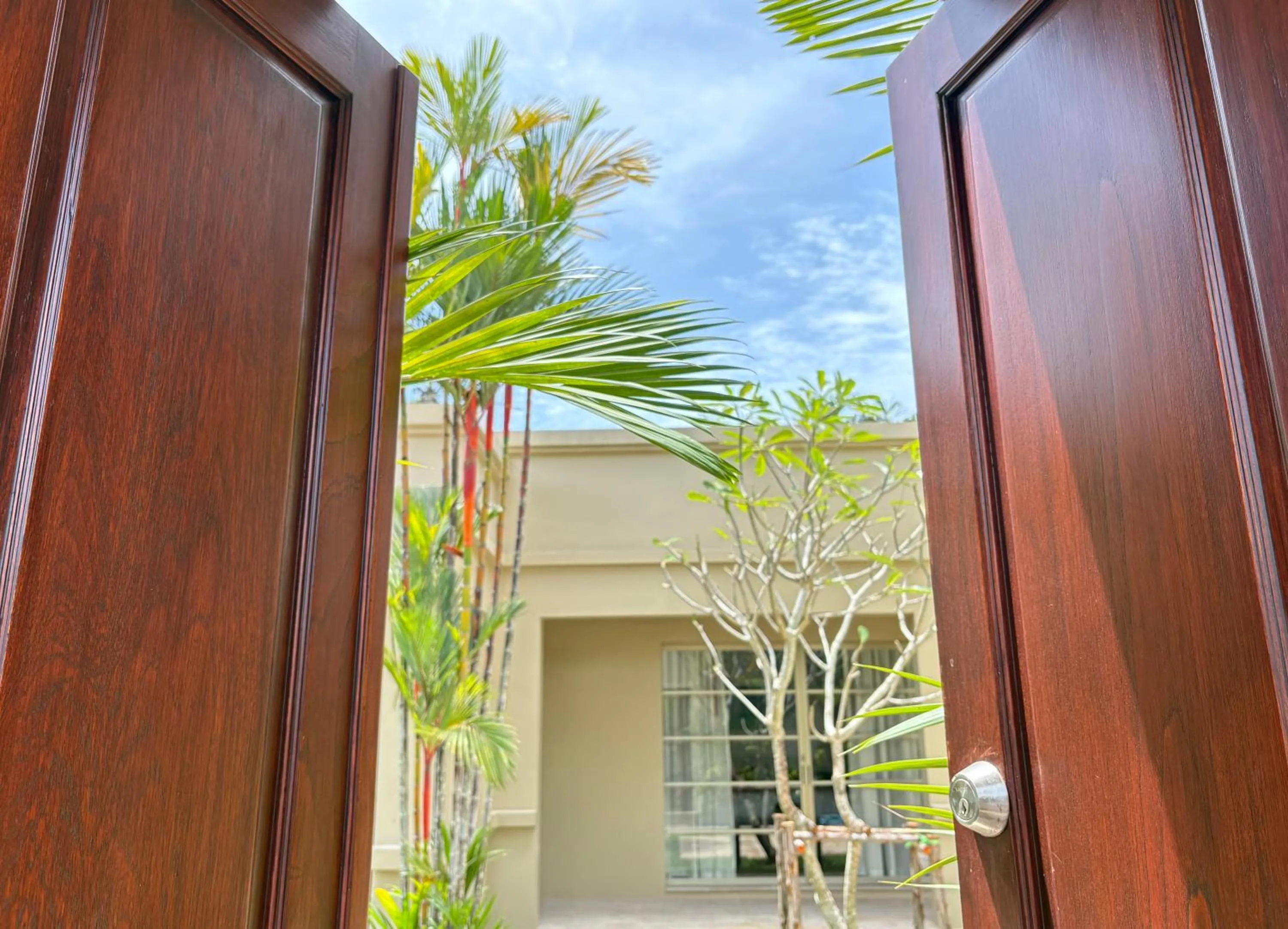 Garden view in The Residence Resort