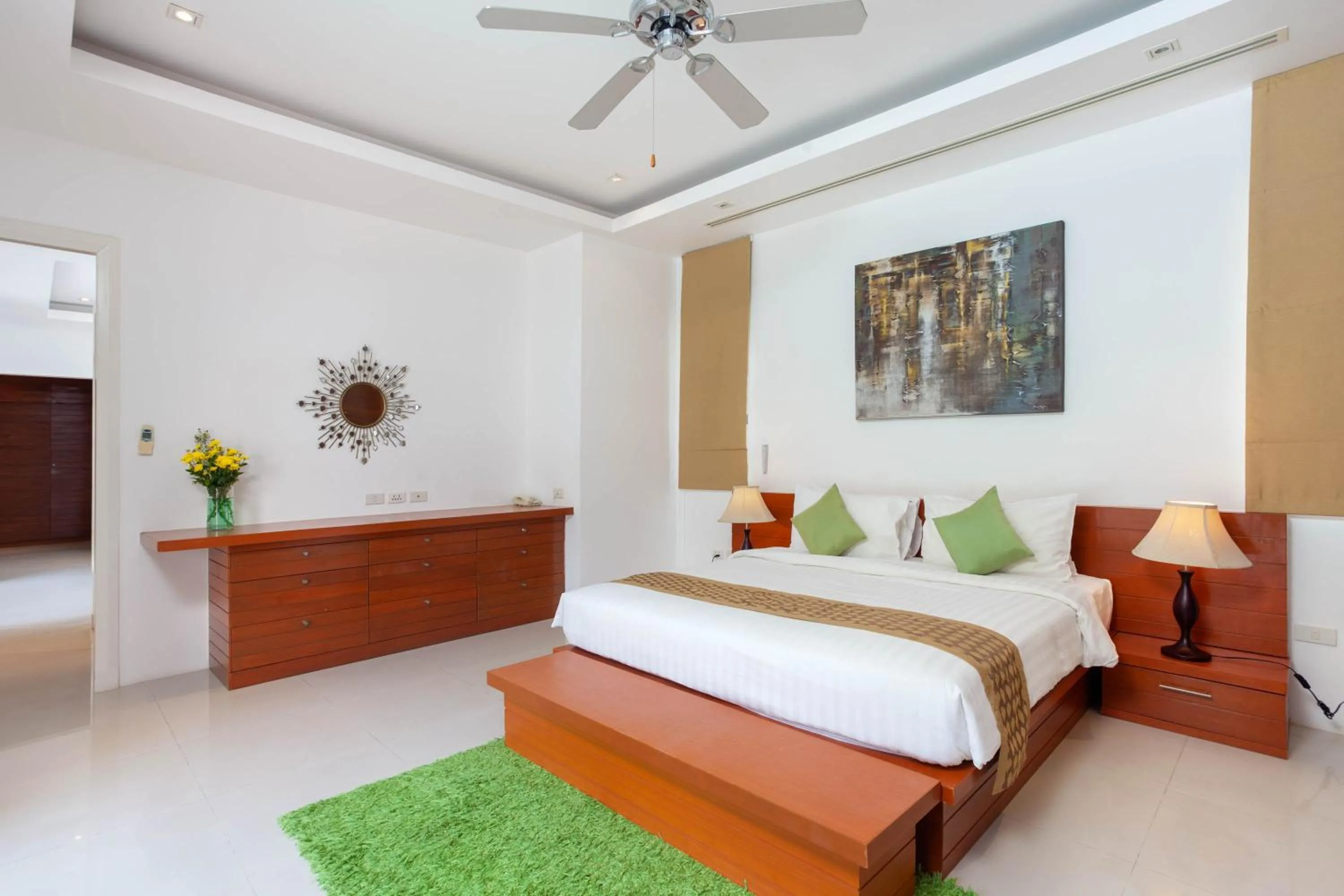 Bedroom, Bed in The Residence Resort