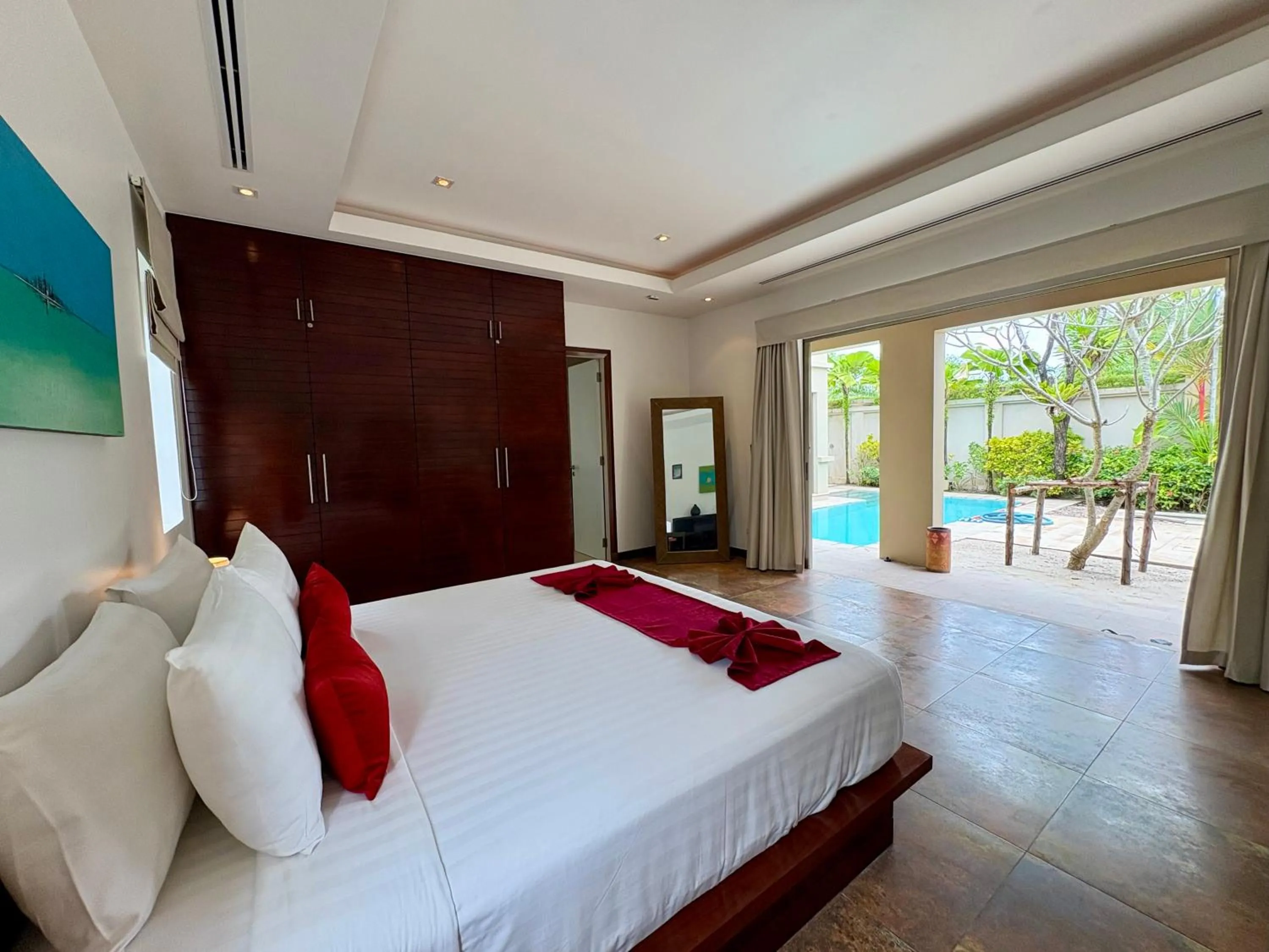 Bedroom, Bed in The Residence Resort
