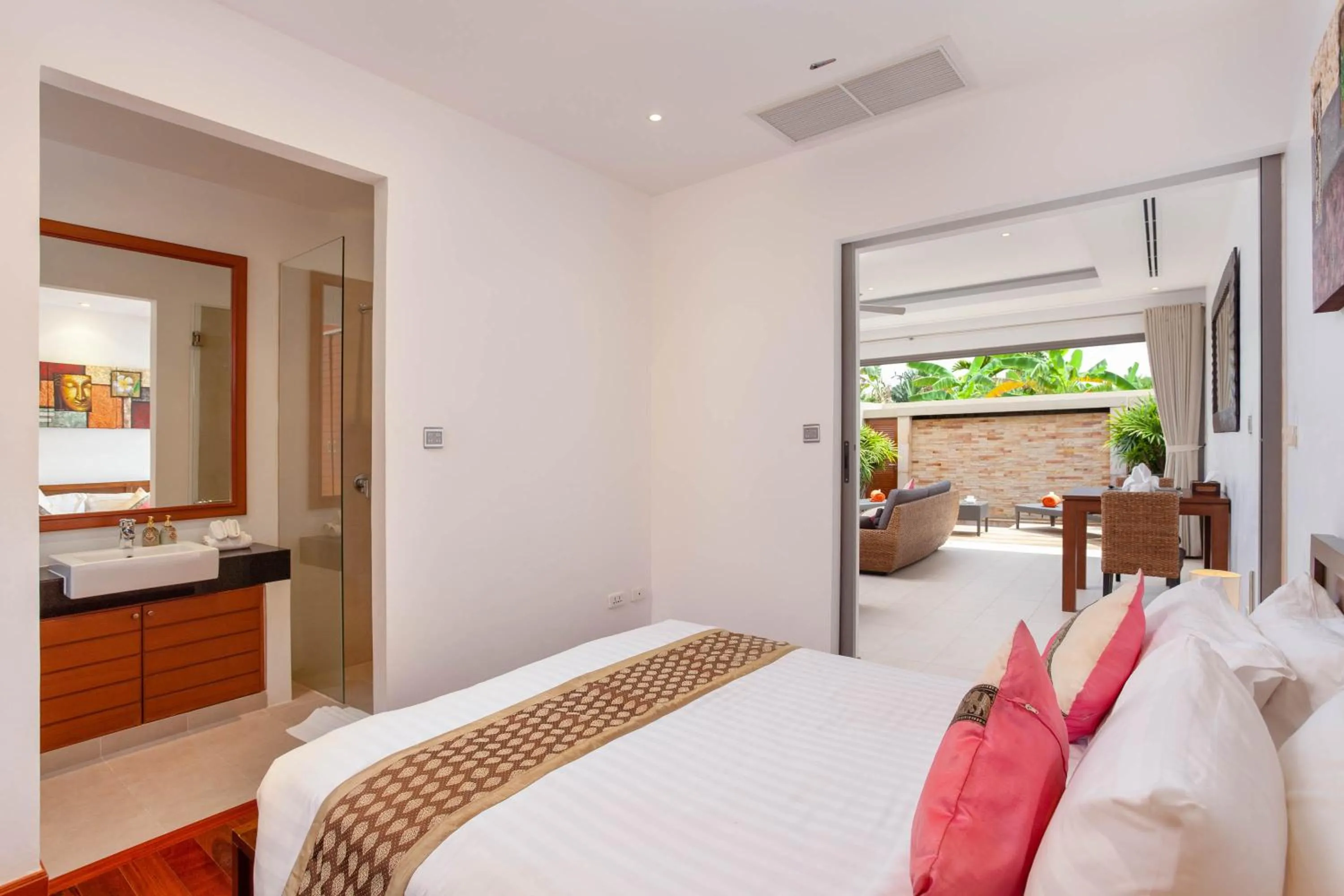 Bedroom, Bed in The Residence Resort