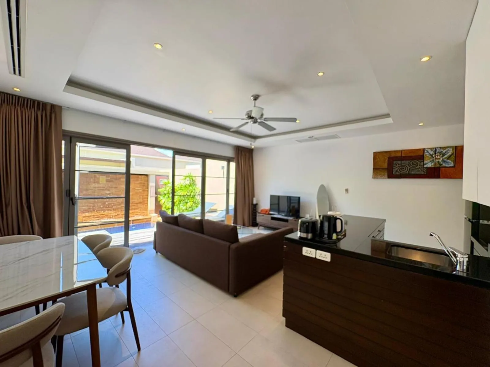 Dining area in The Residence Resort