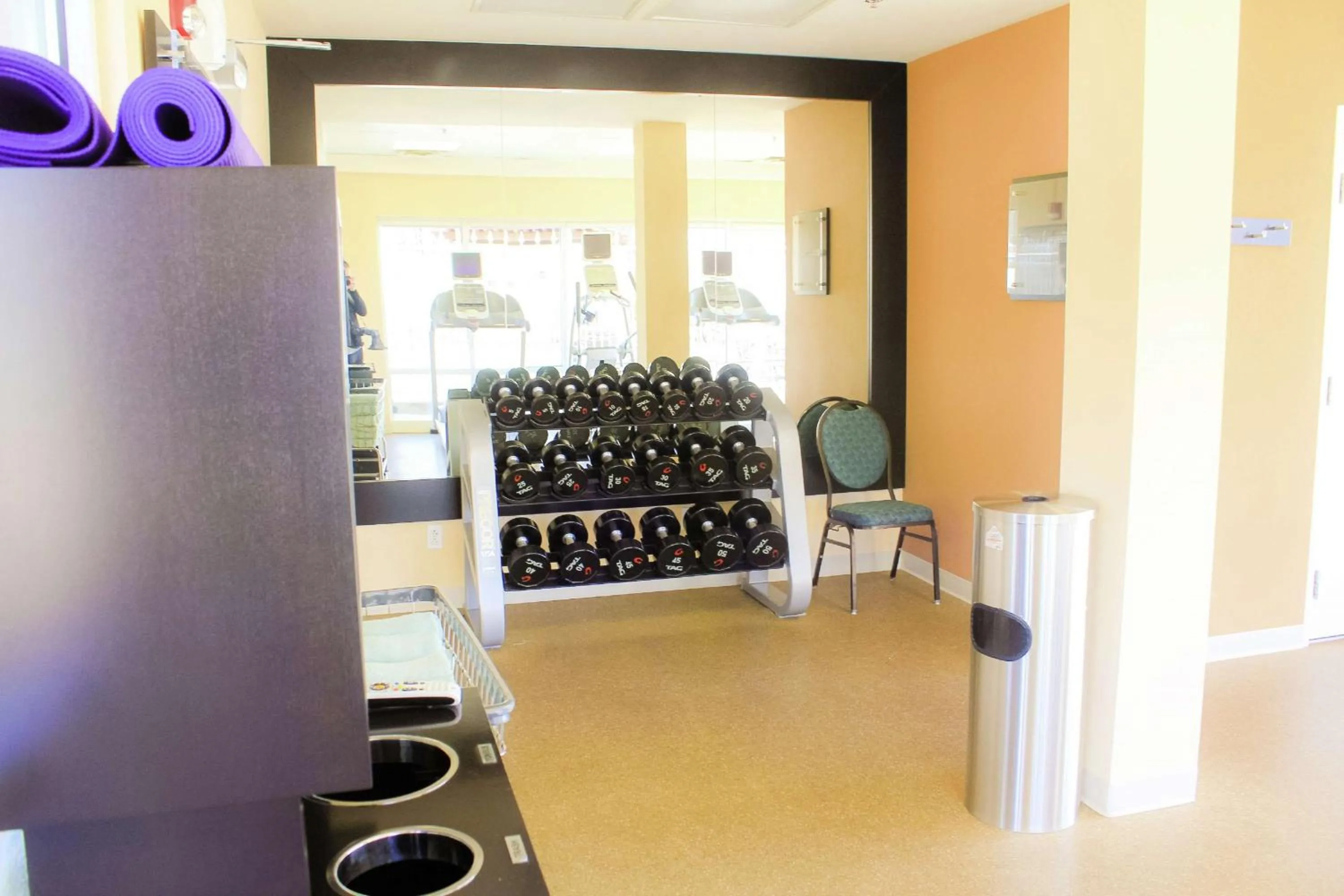 Fitness centre/facilities in Hilton Garden Inn Redding