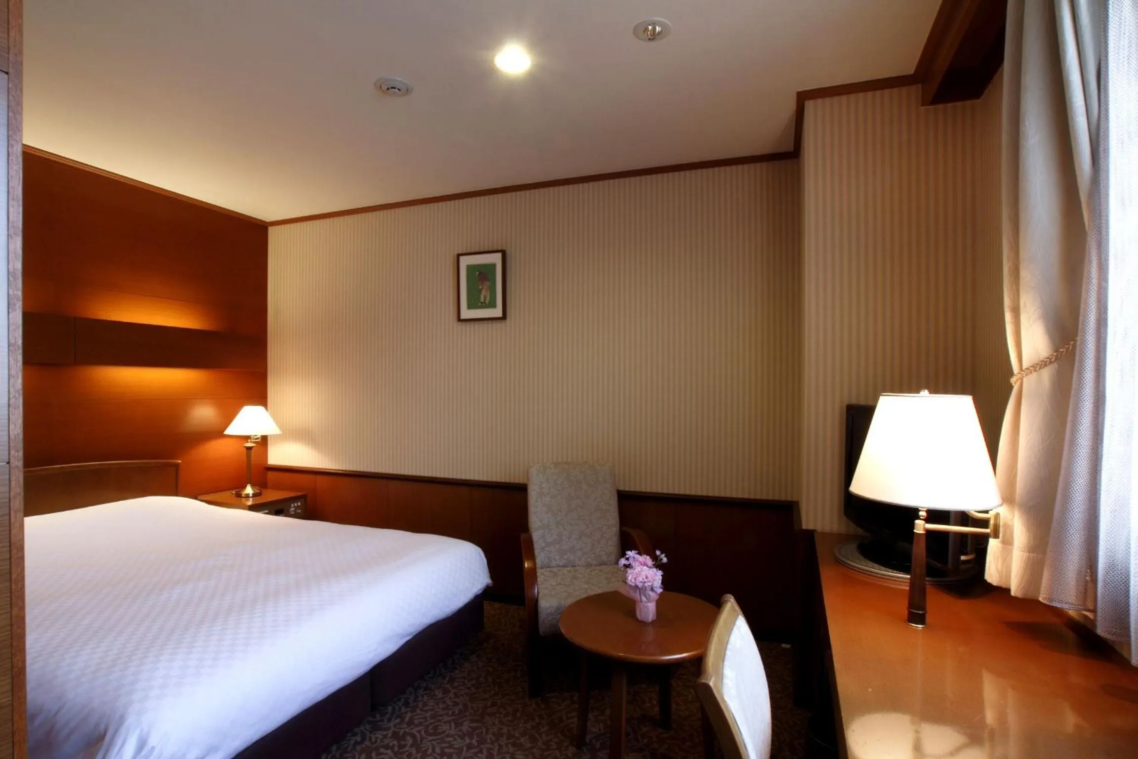 Photo of the whole room, Bed in Daiichi Inn Park