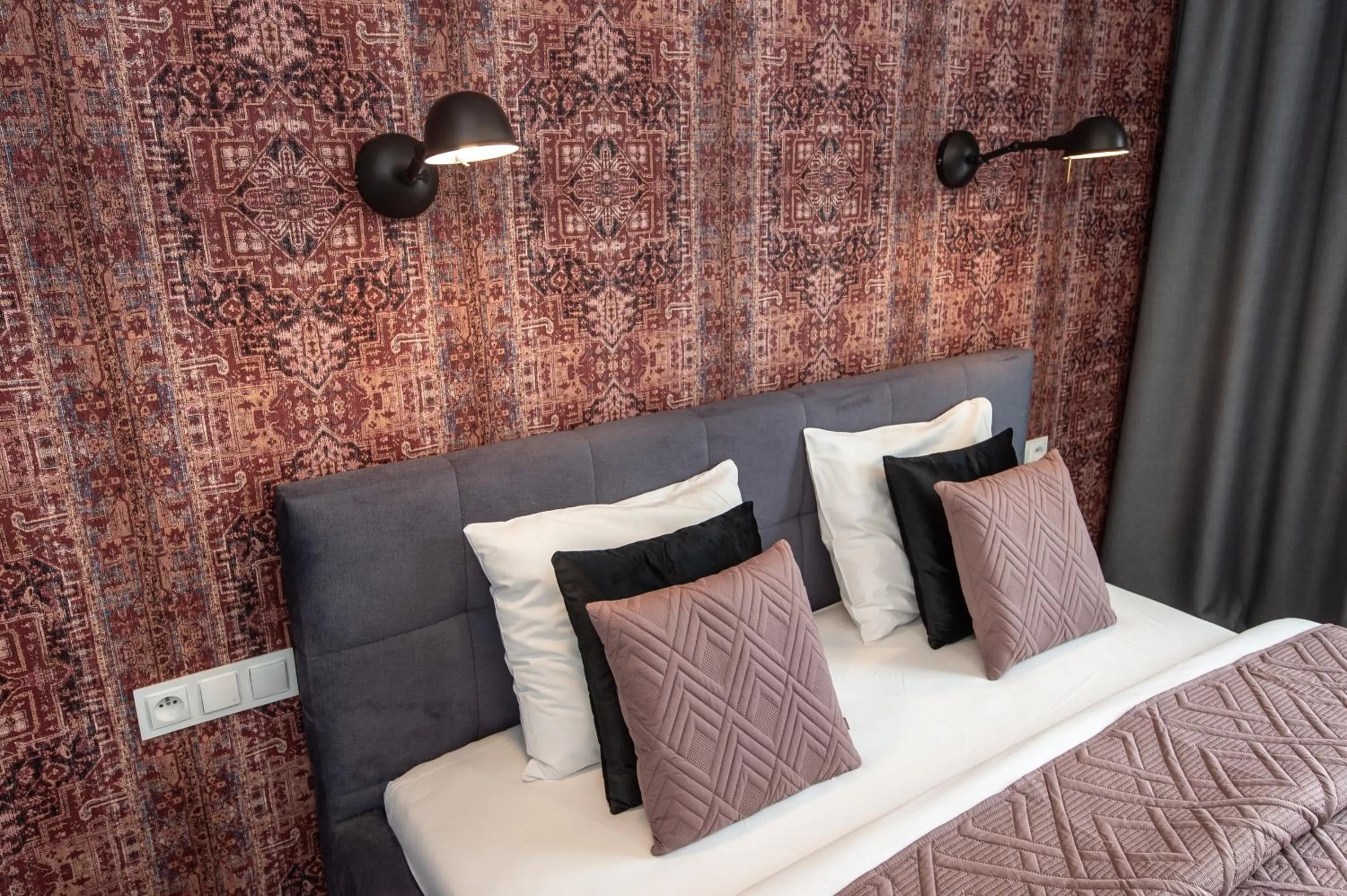 Bed in Super-Apartamenty International Fair