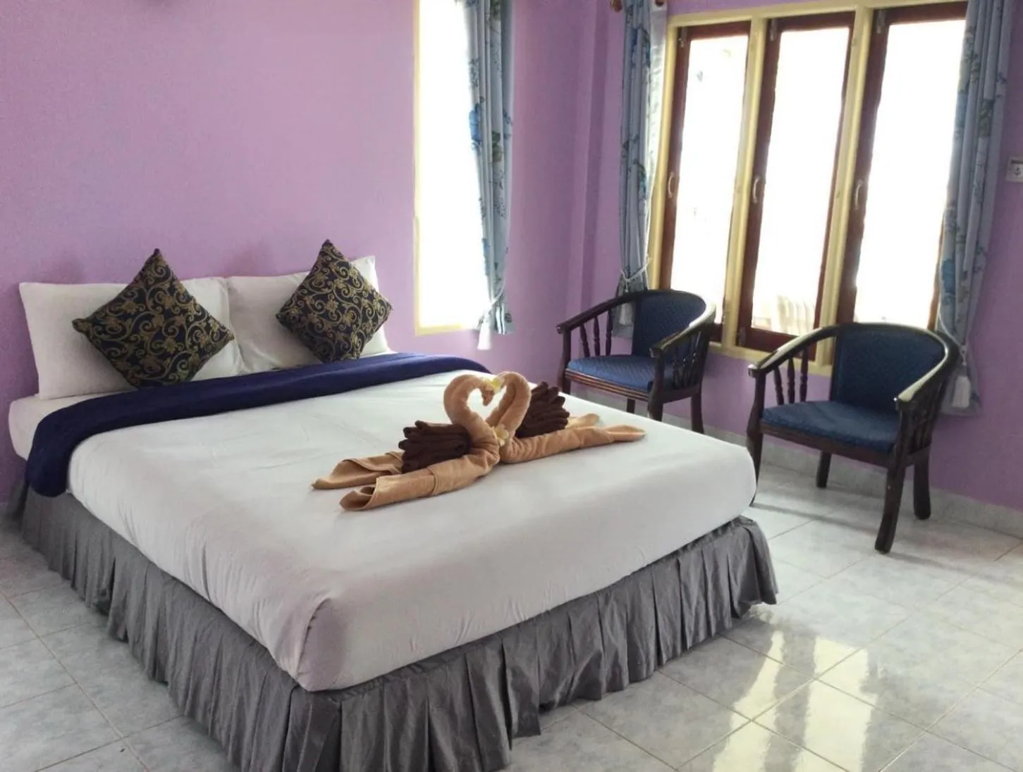 Bed in Salatan Resort