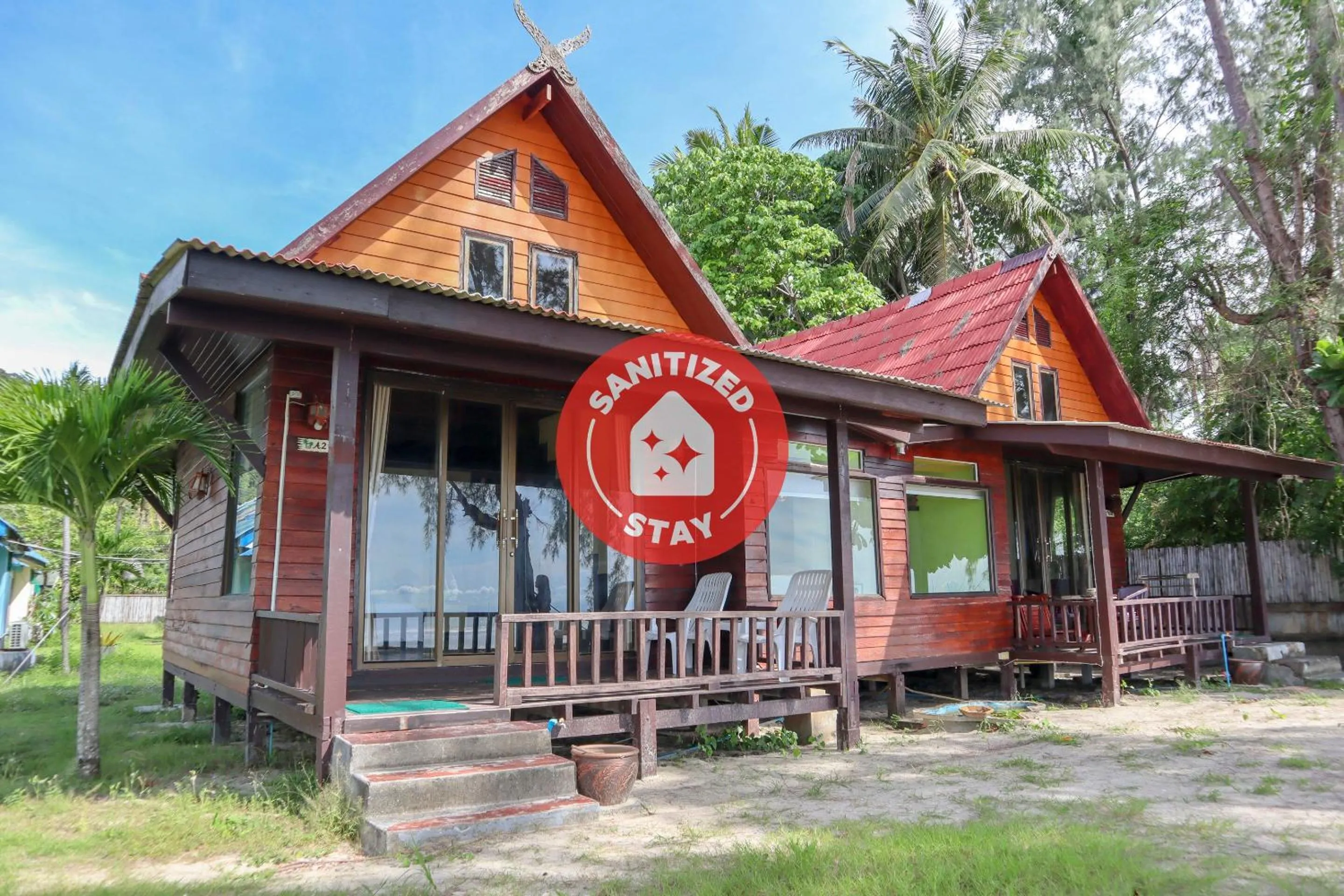 Facade/entrance in Salatan Resort
