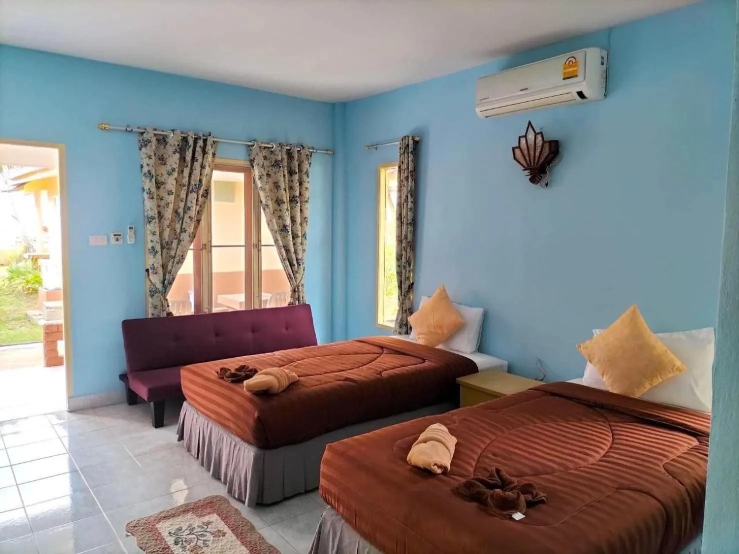 Bed in Salatan Resort