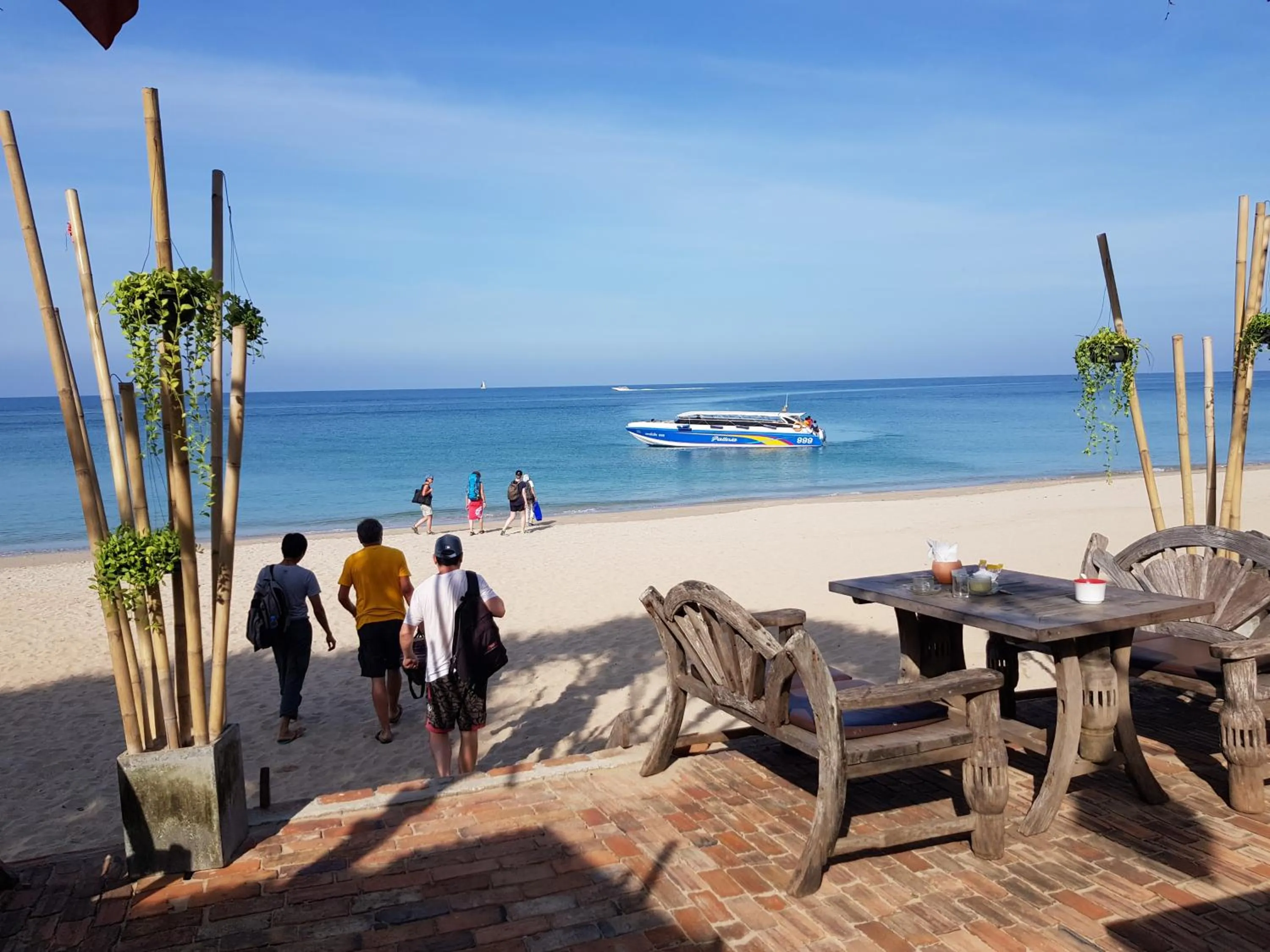 Dining area in Clean Beach Resort