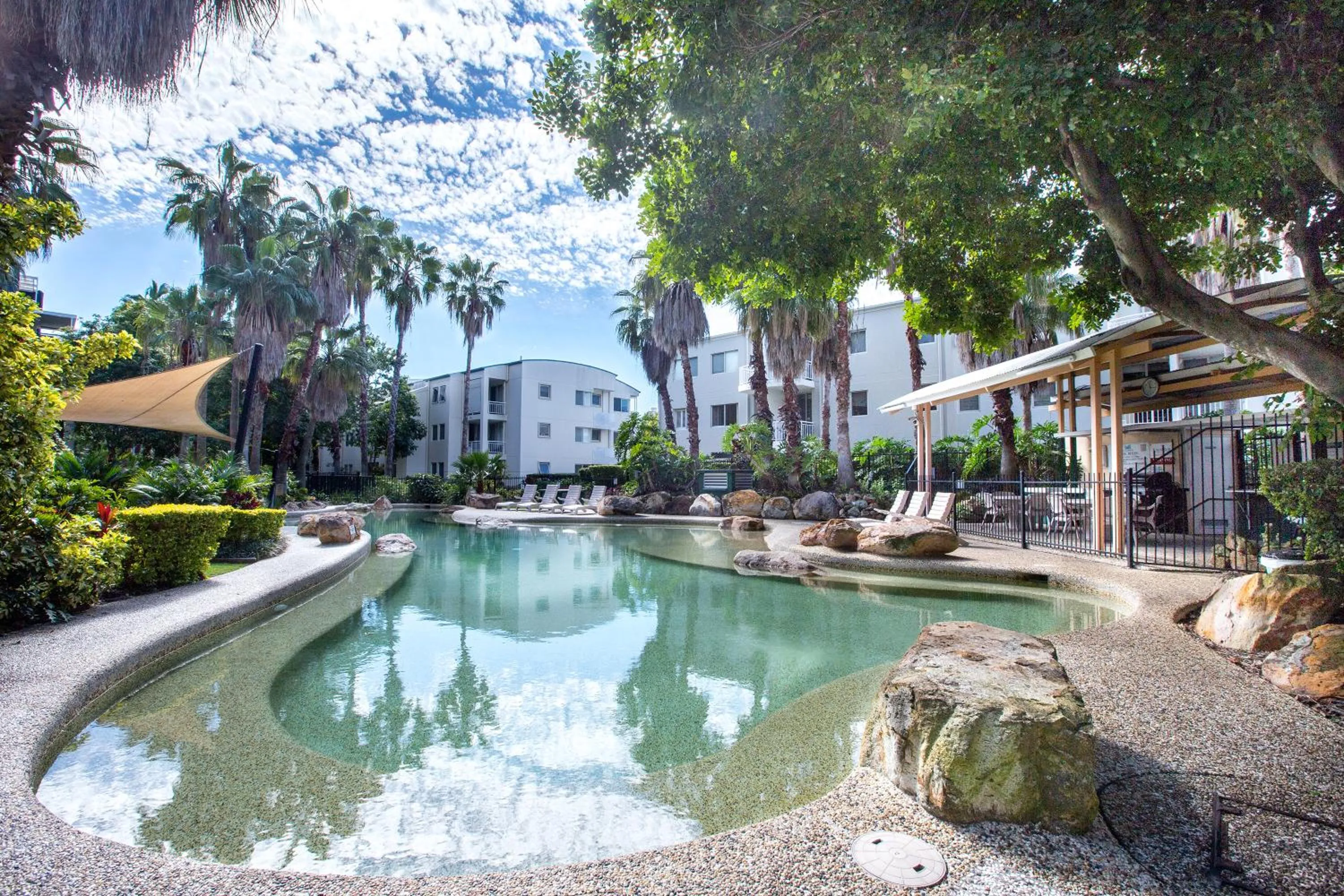 Swimming pool in Bridgewater Terraces
