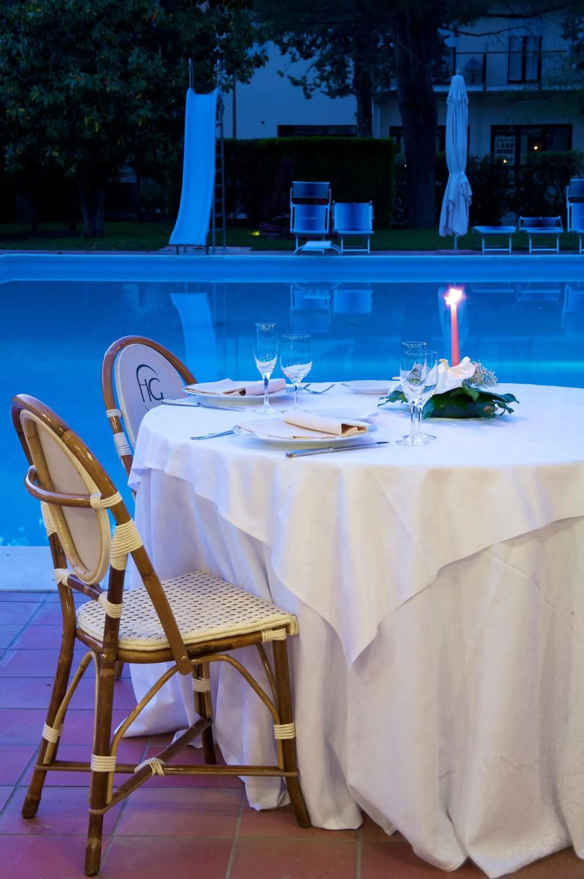 Restaurant/places to eat in Hotel Giardino