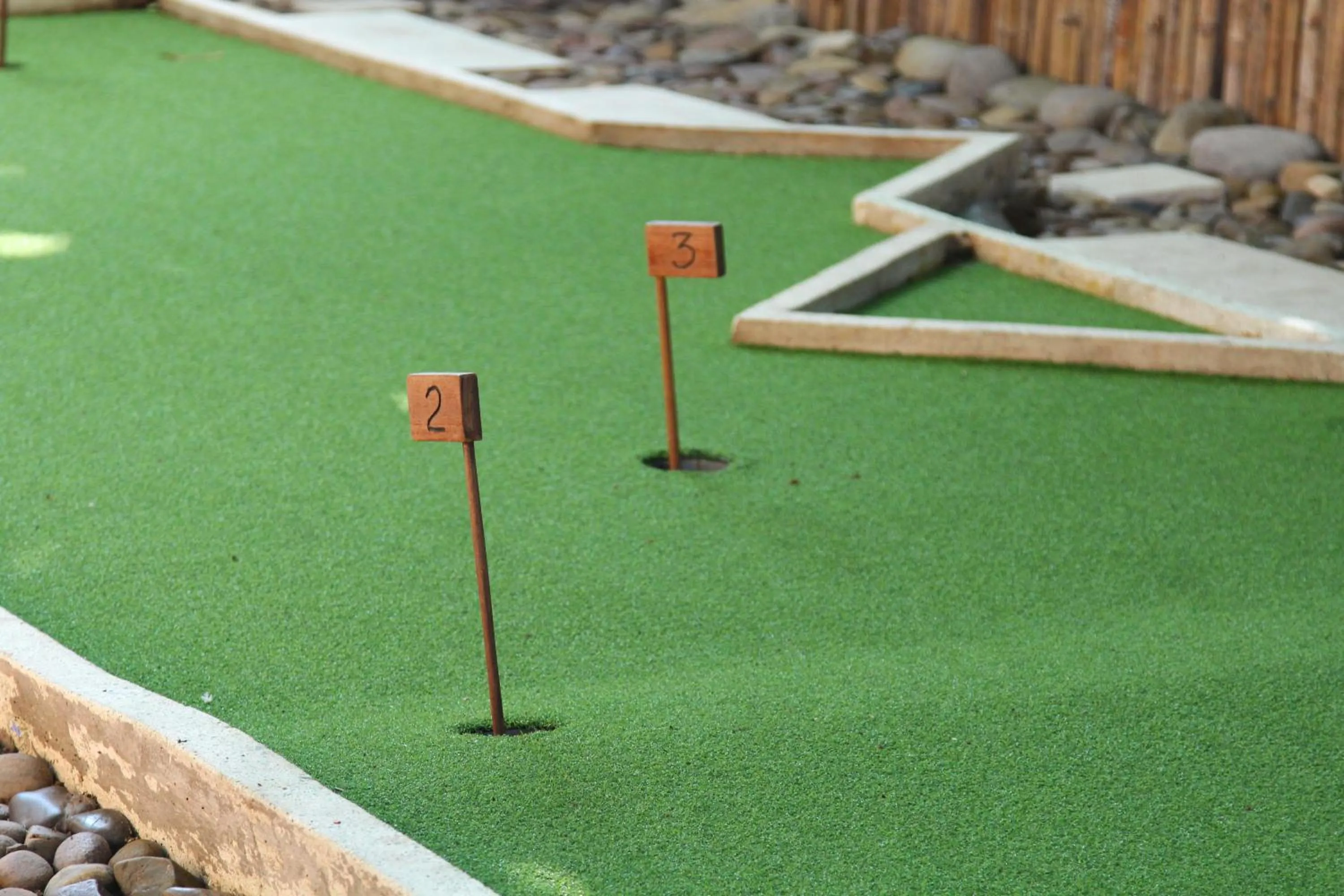 Minigolf in Six Senses Con Dao - Turtle Island Paradise