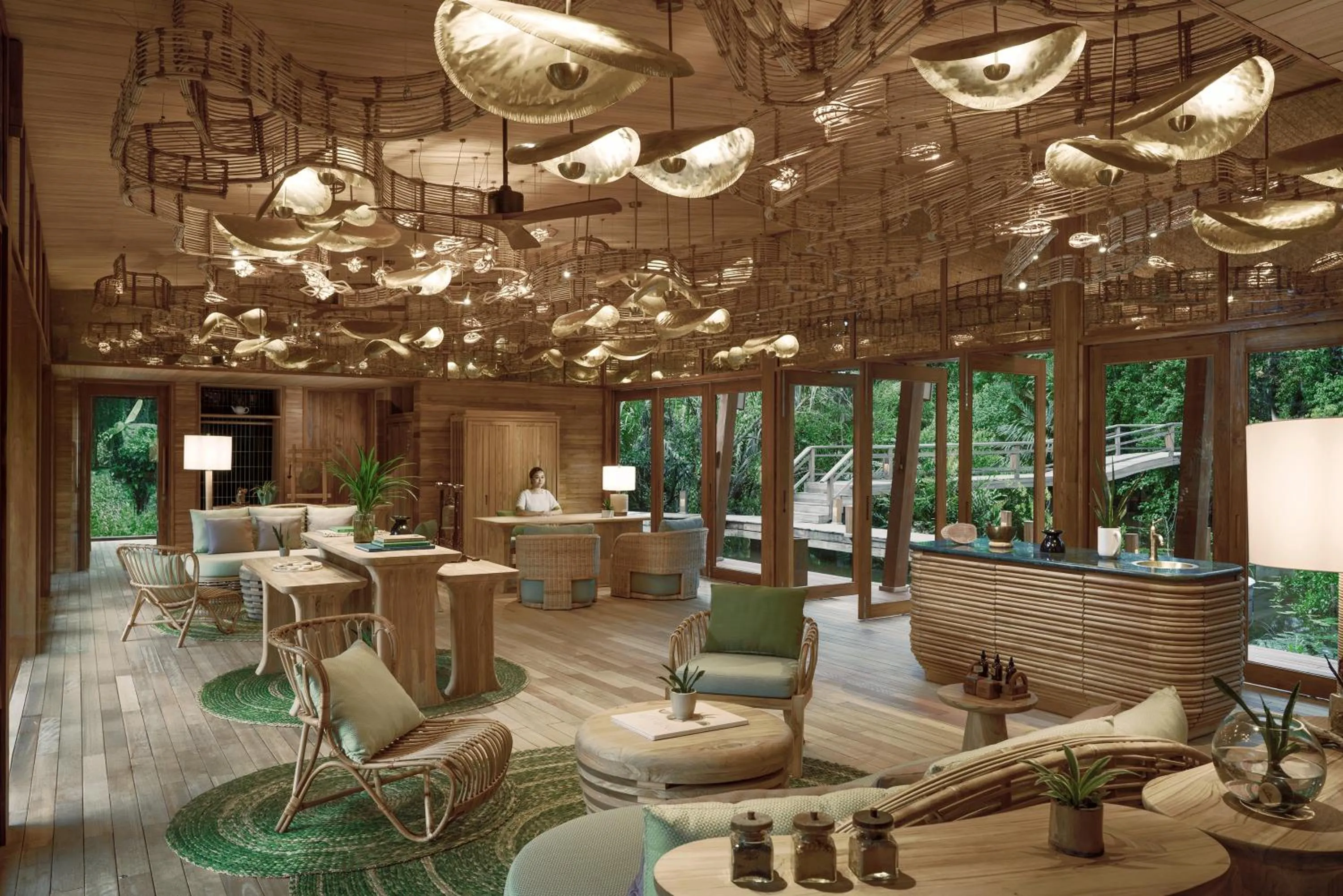 Lobby or reception in Six Senses Con Dao - Turtle Island Paradise