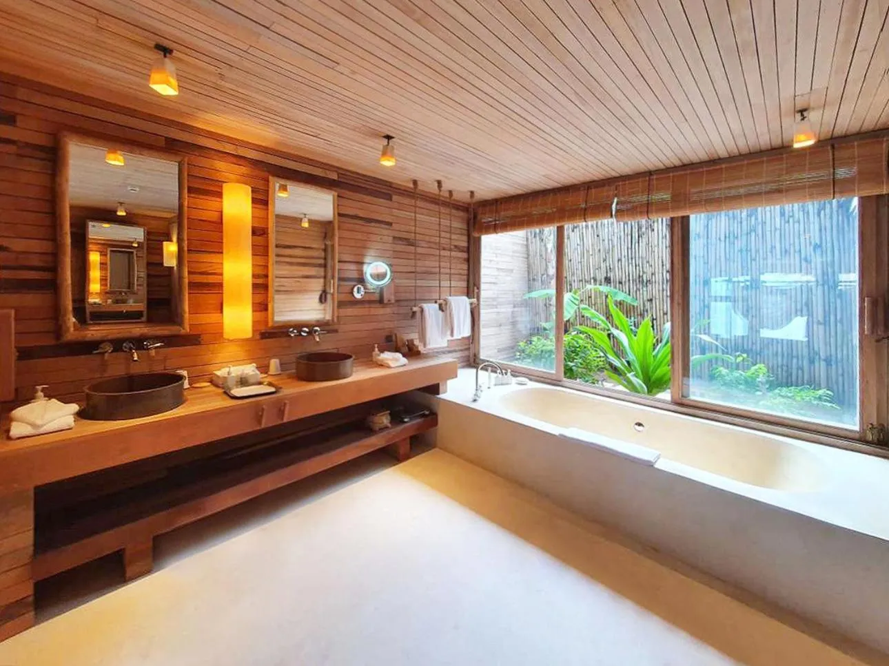Bathroom in Six Senses Con Dao - Turtle Island Paradise