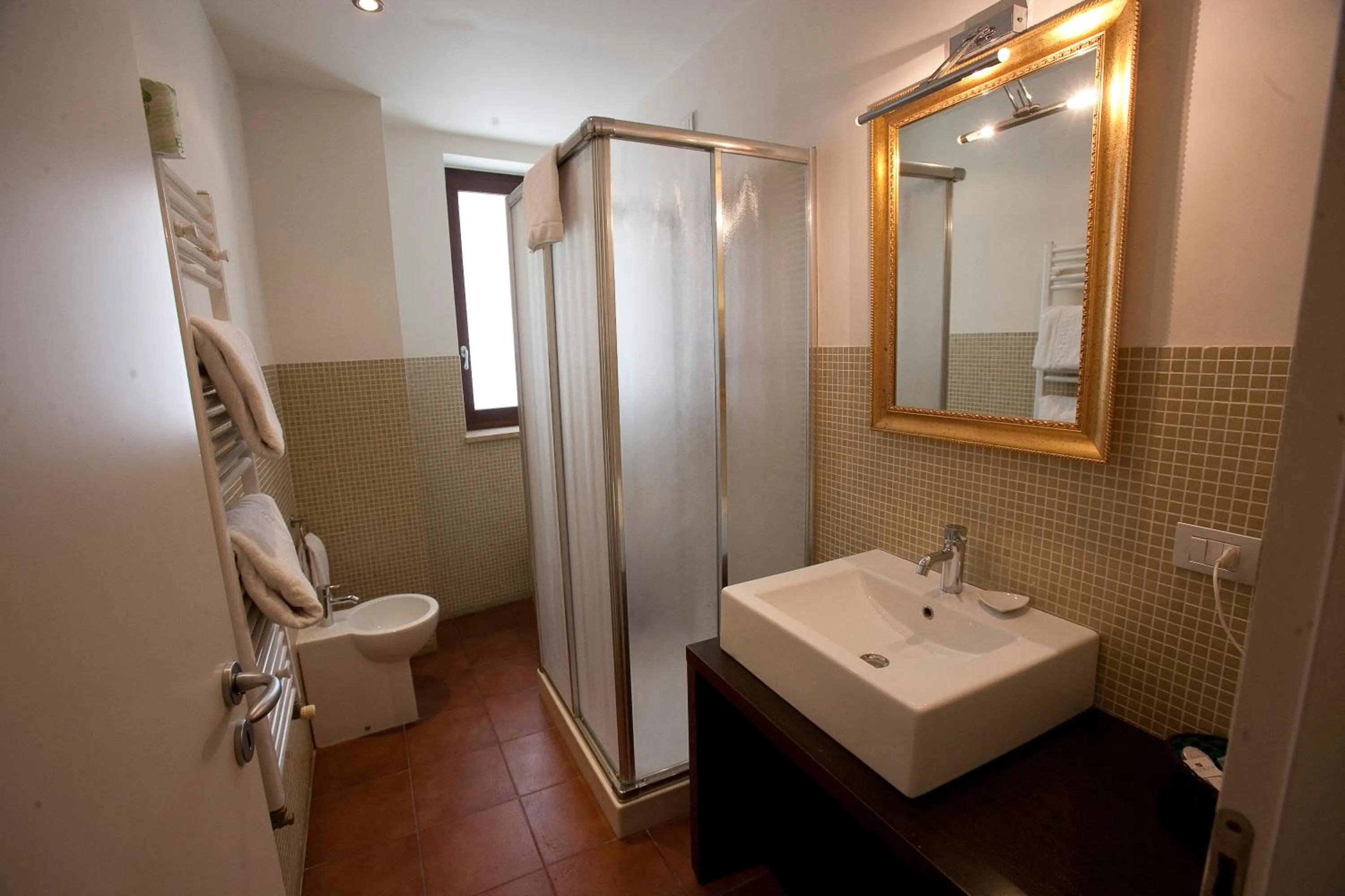 Shower in La Chicca Palace Hotel