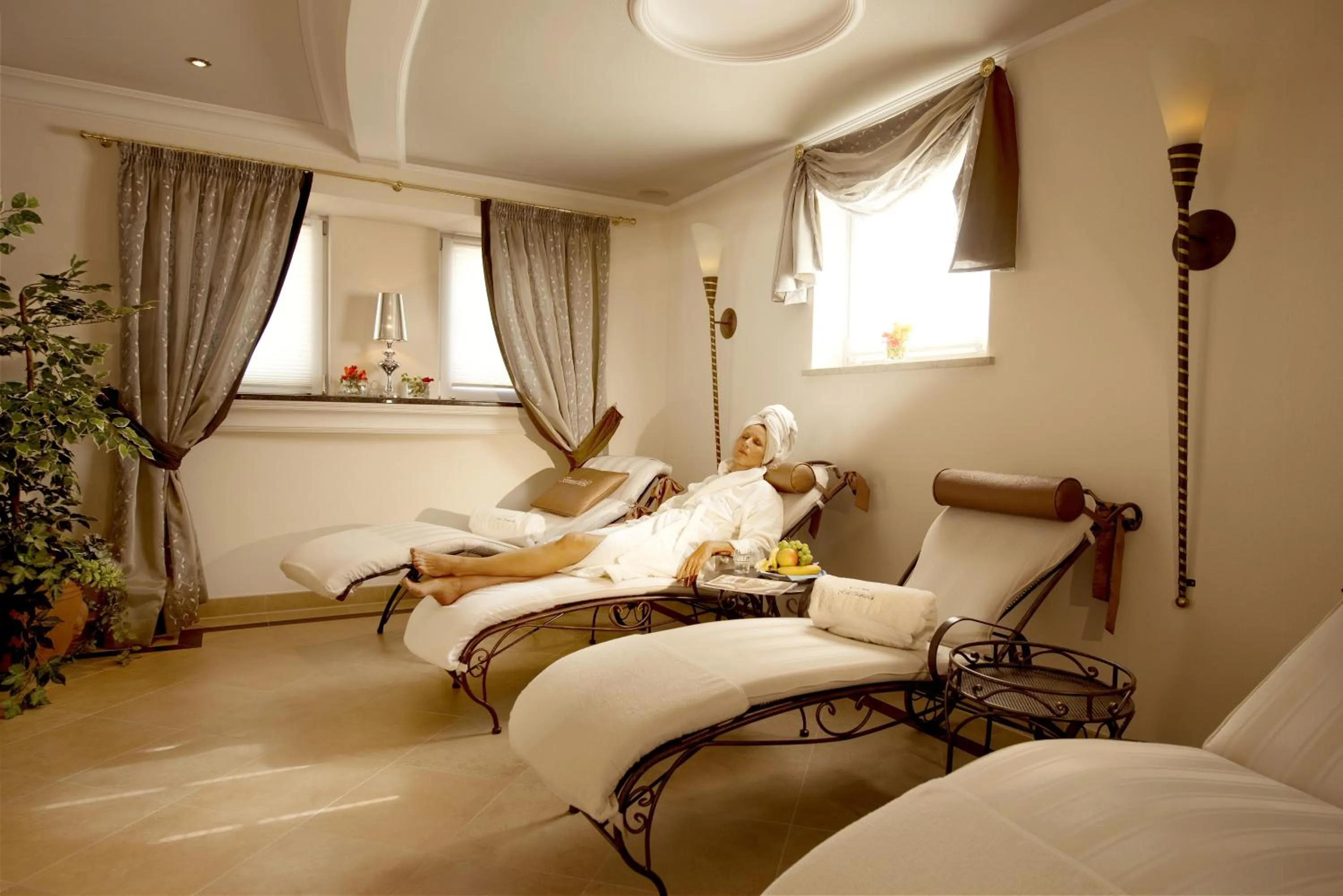 Spa and wellness centre/facilities in Ferienwohnungen im Bonnschloessl