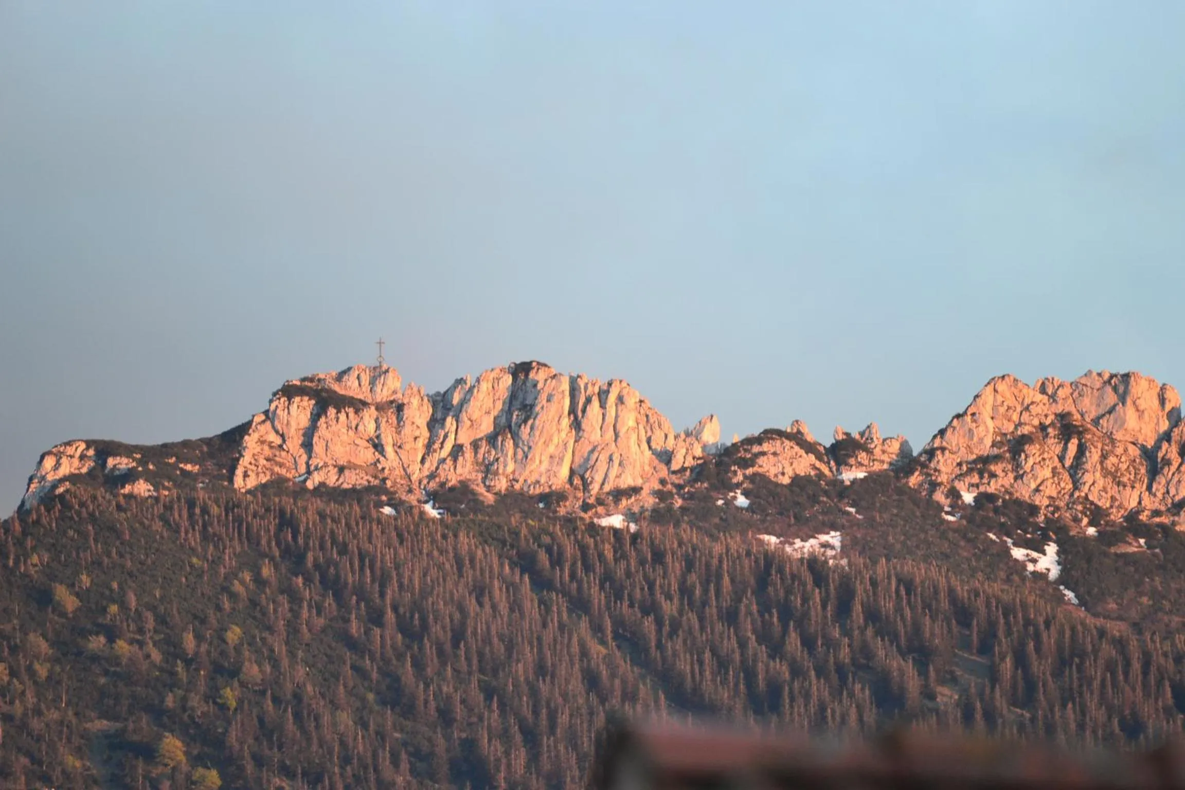 Natural landscape in Ferienwohnungen im Bonnschloessl