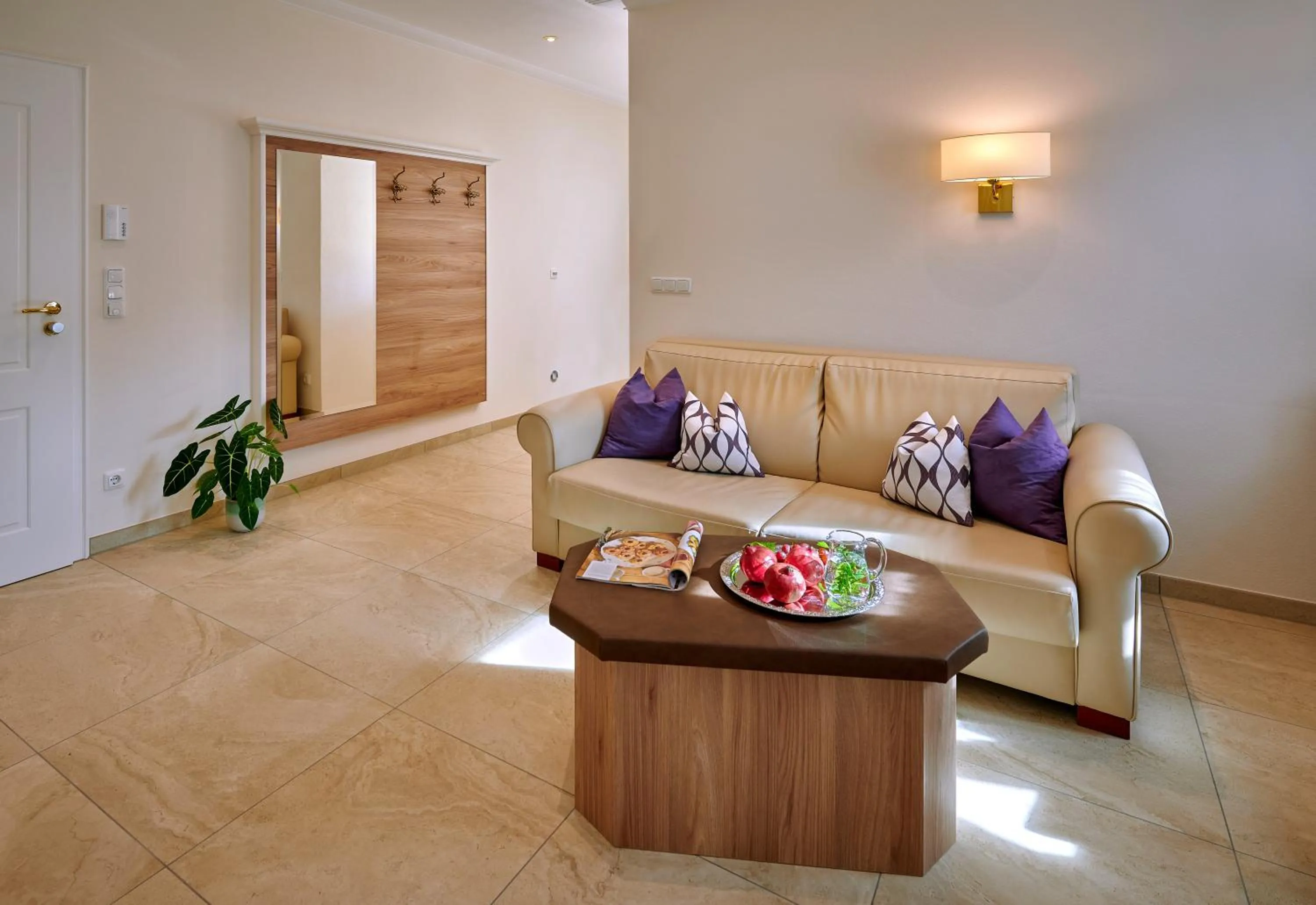 Seating area in Ferienwohnungen im Bonnschloessl