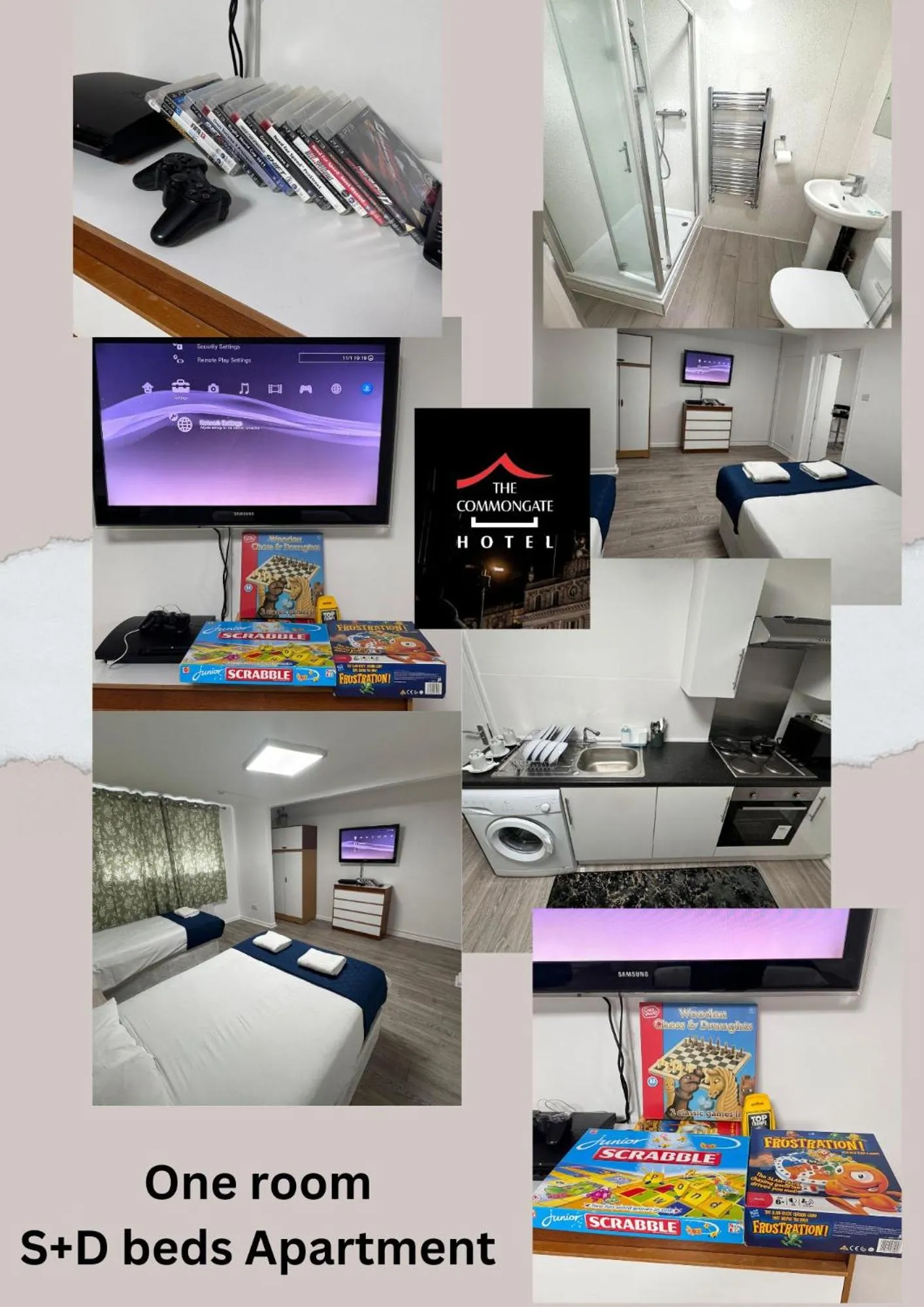 TV and multimedia in The Commongate Hotels