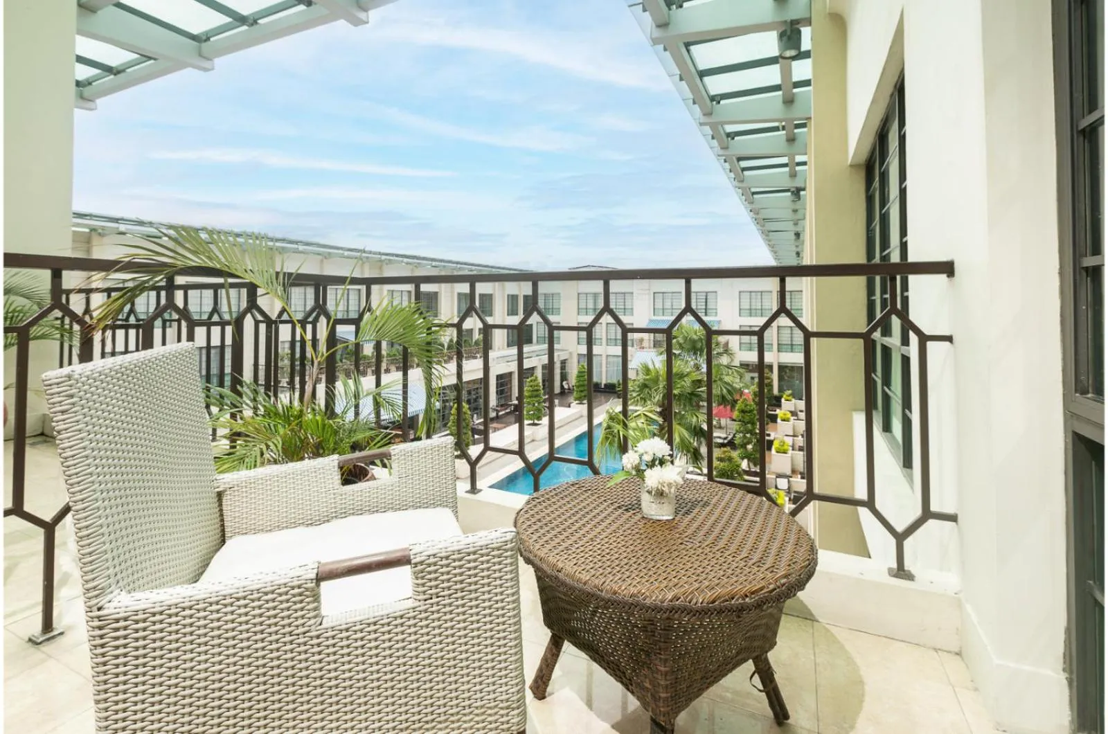 Balcony/Terrace in Aryaduta Medan