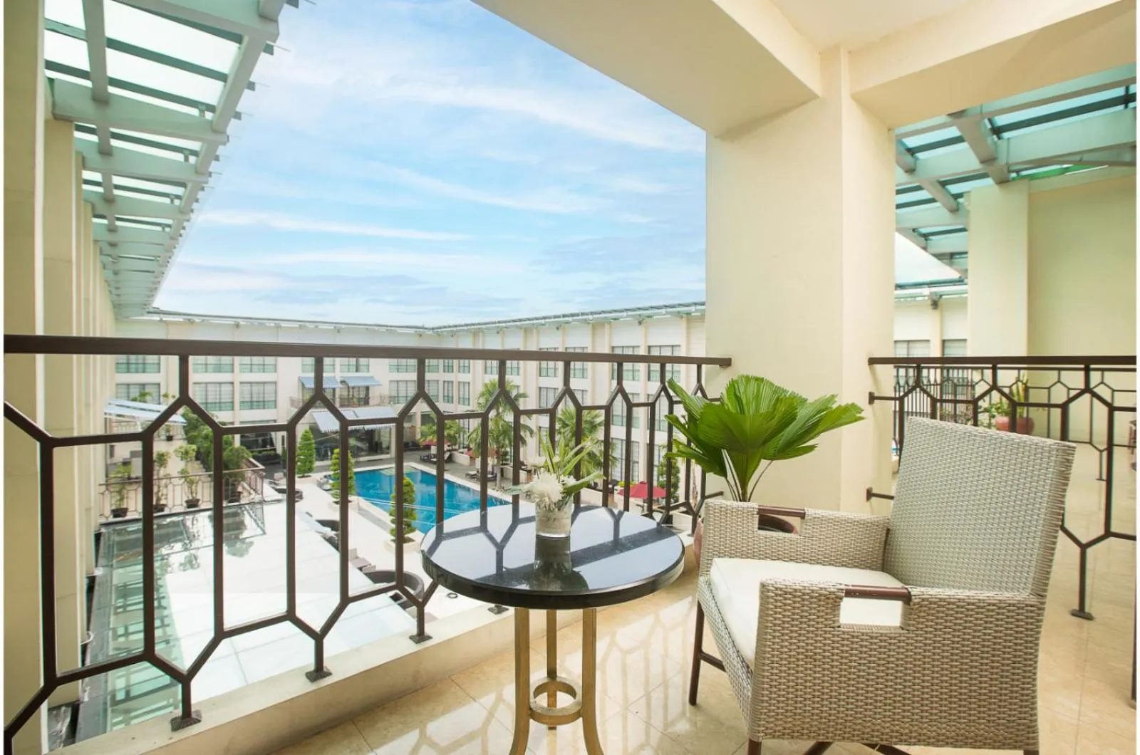 Balcony/Terrace in Aryaduta Medan