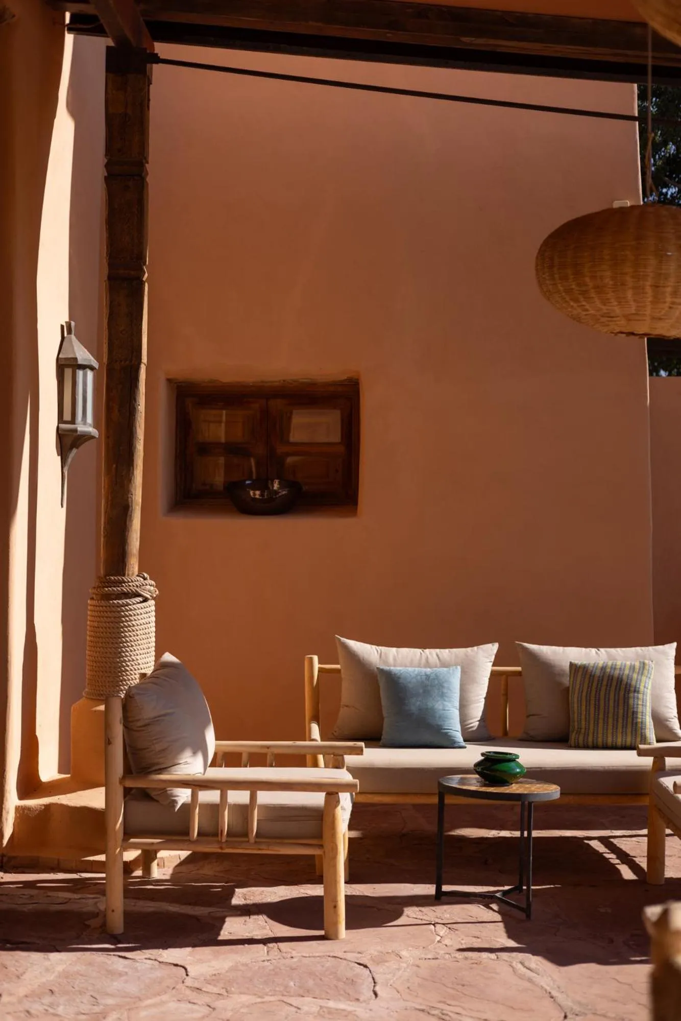 Seating area in Jnane Allia