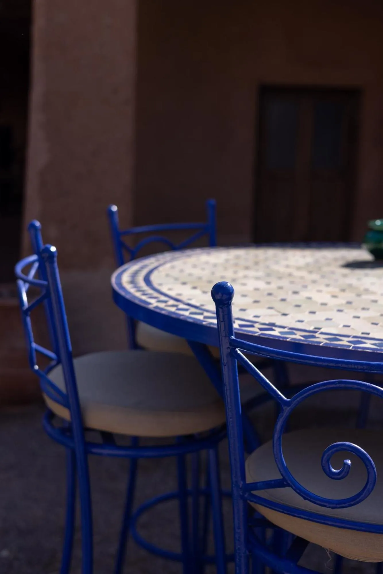 Dining area in Jnane Allia