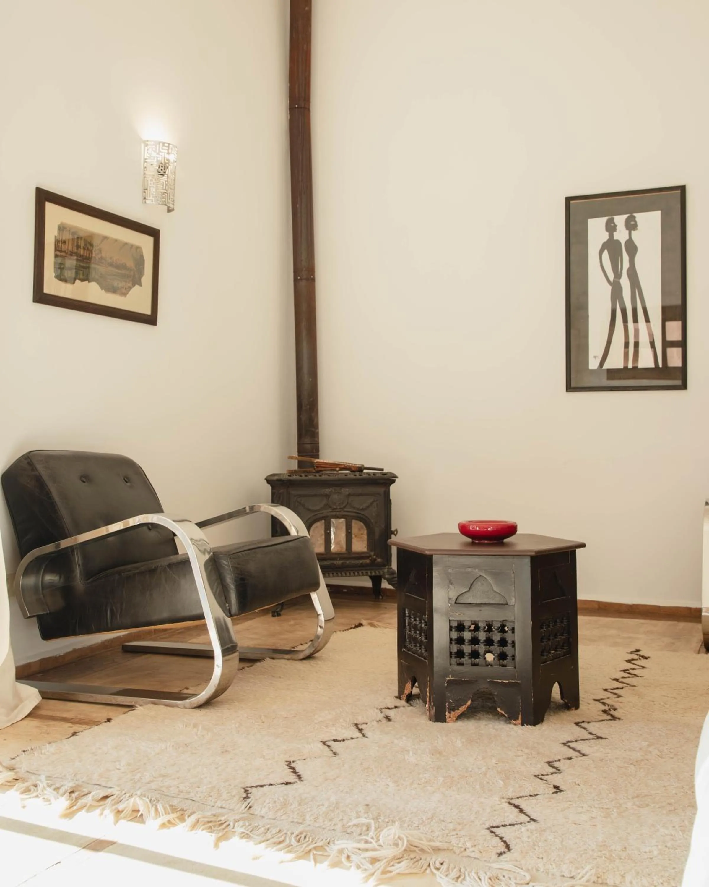 Seating area in Jnane Allia