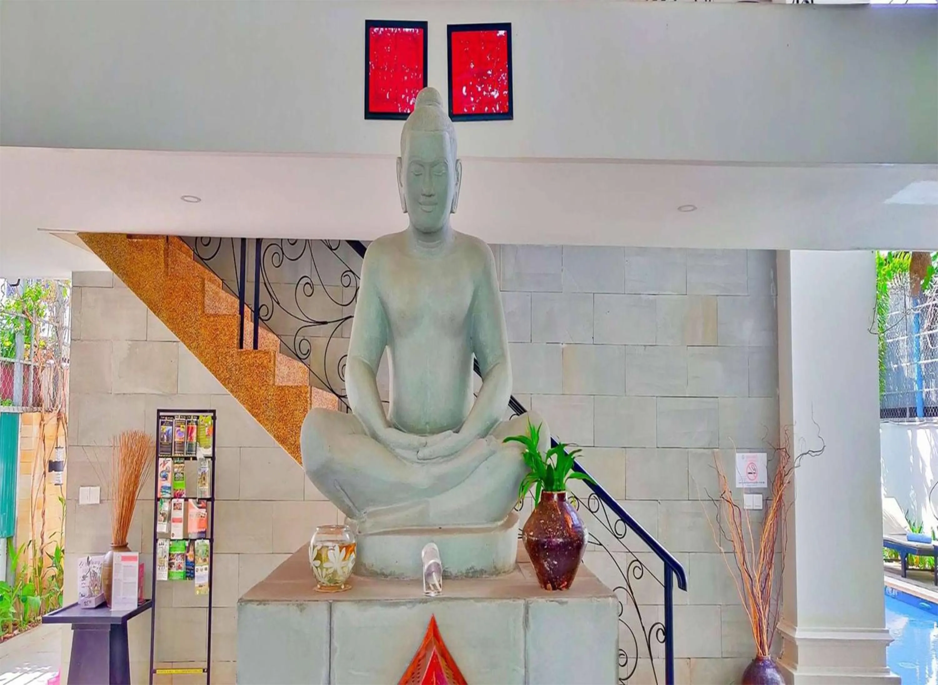 Lobby or reception in Aroma Angkor Boutique Hotel