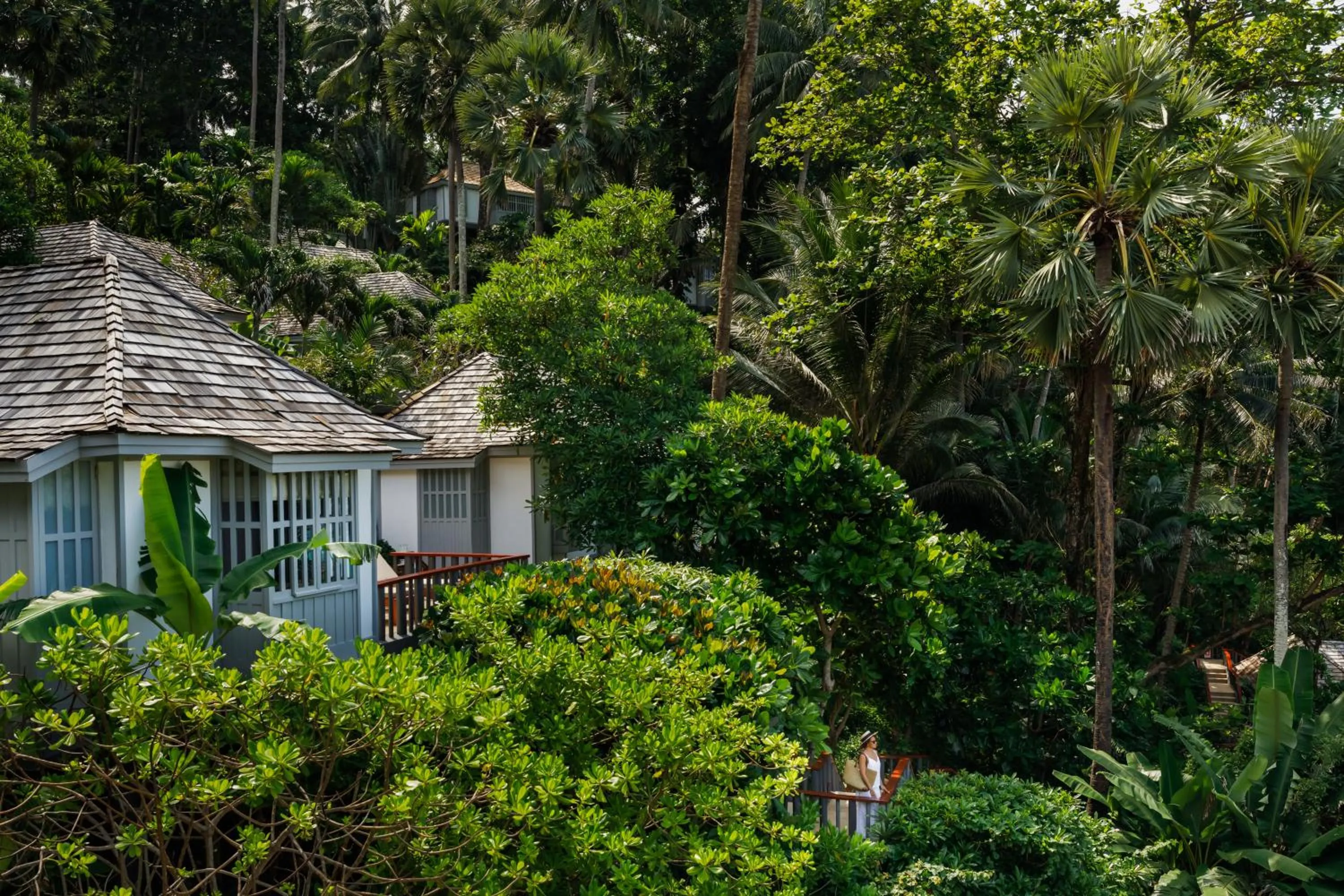 Garden view in The Surin Phuket