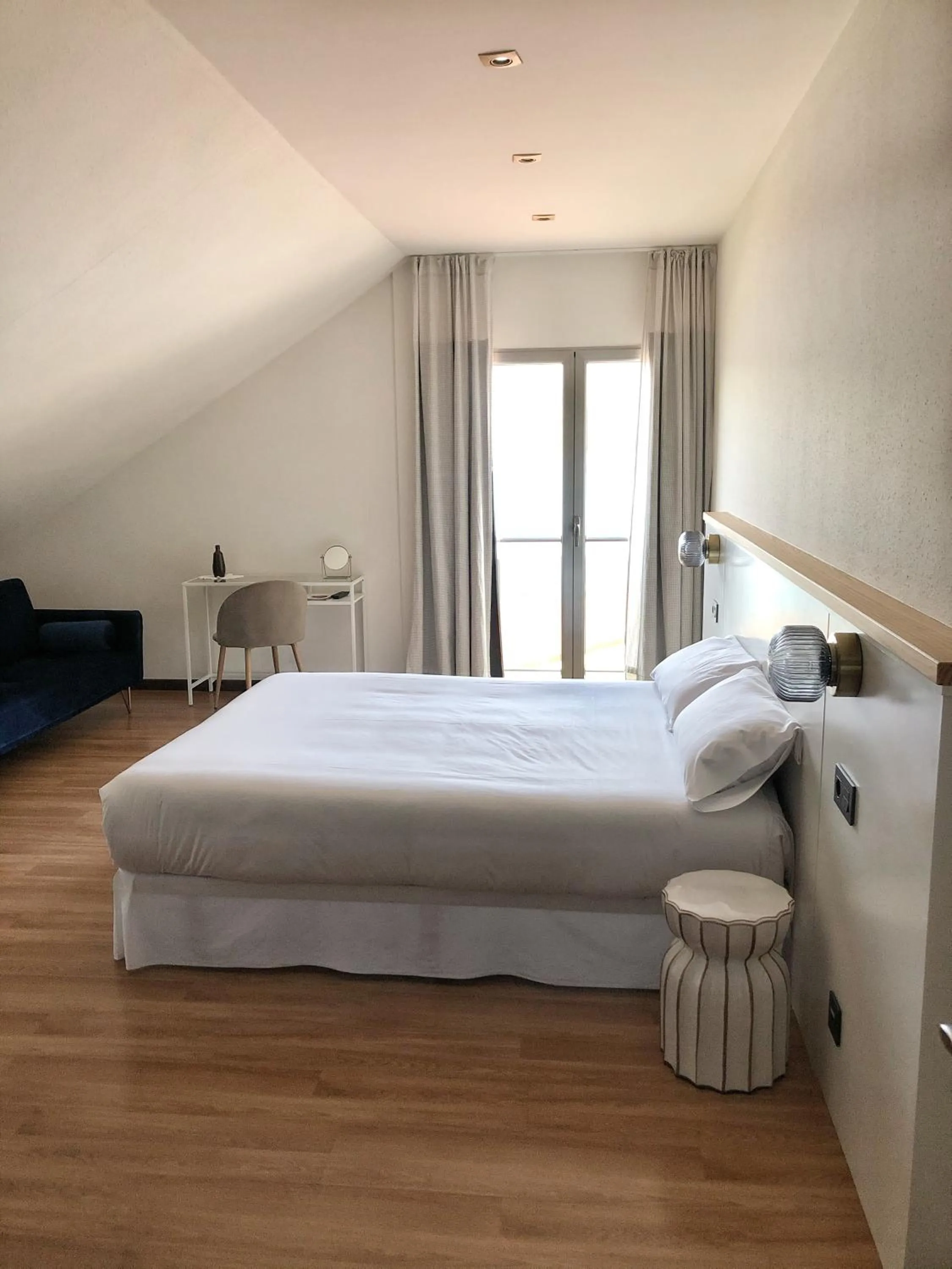 Bed in Hotel As Hortensias