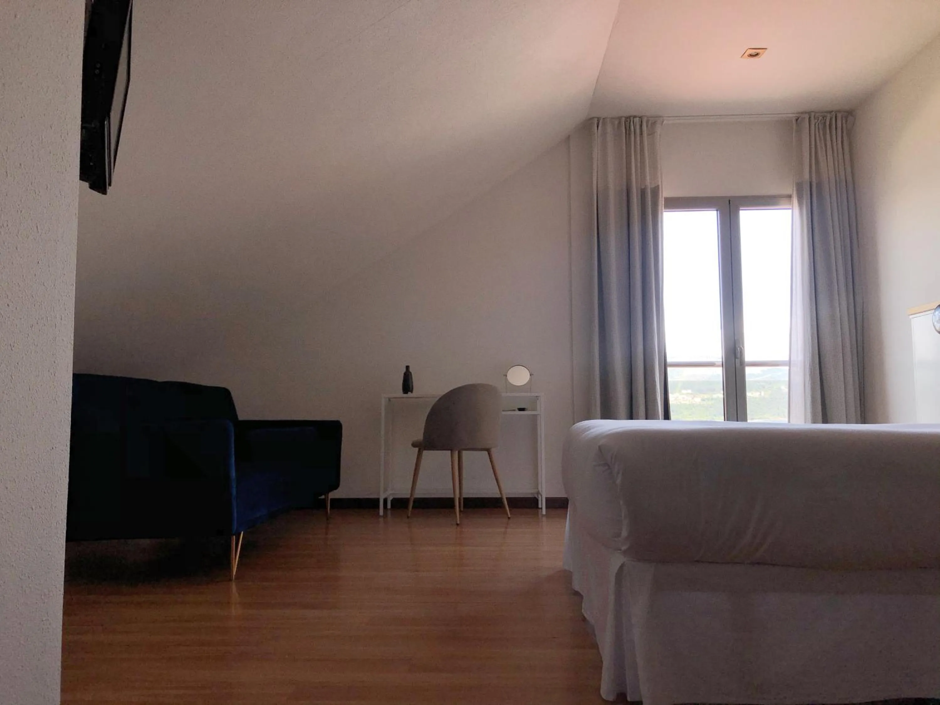 Bed in Hotel As Hortensias