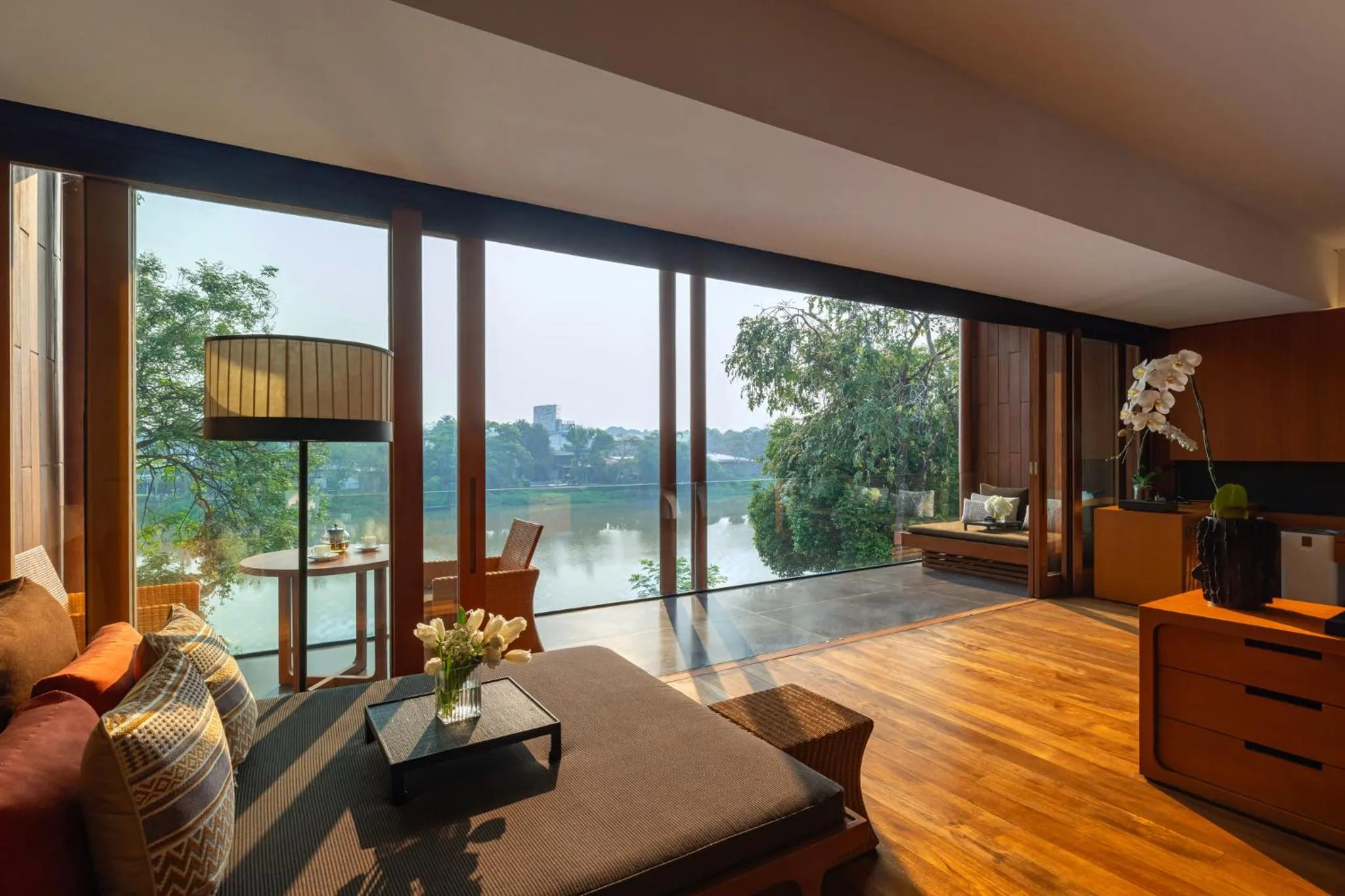 Seating area in Anantara Chiang Mai Resort