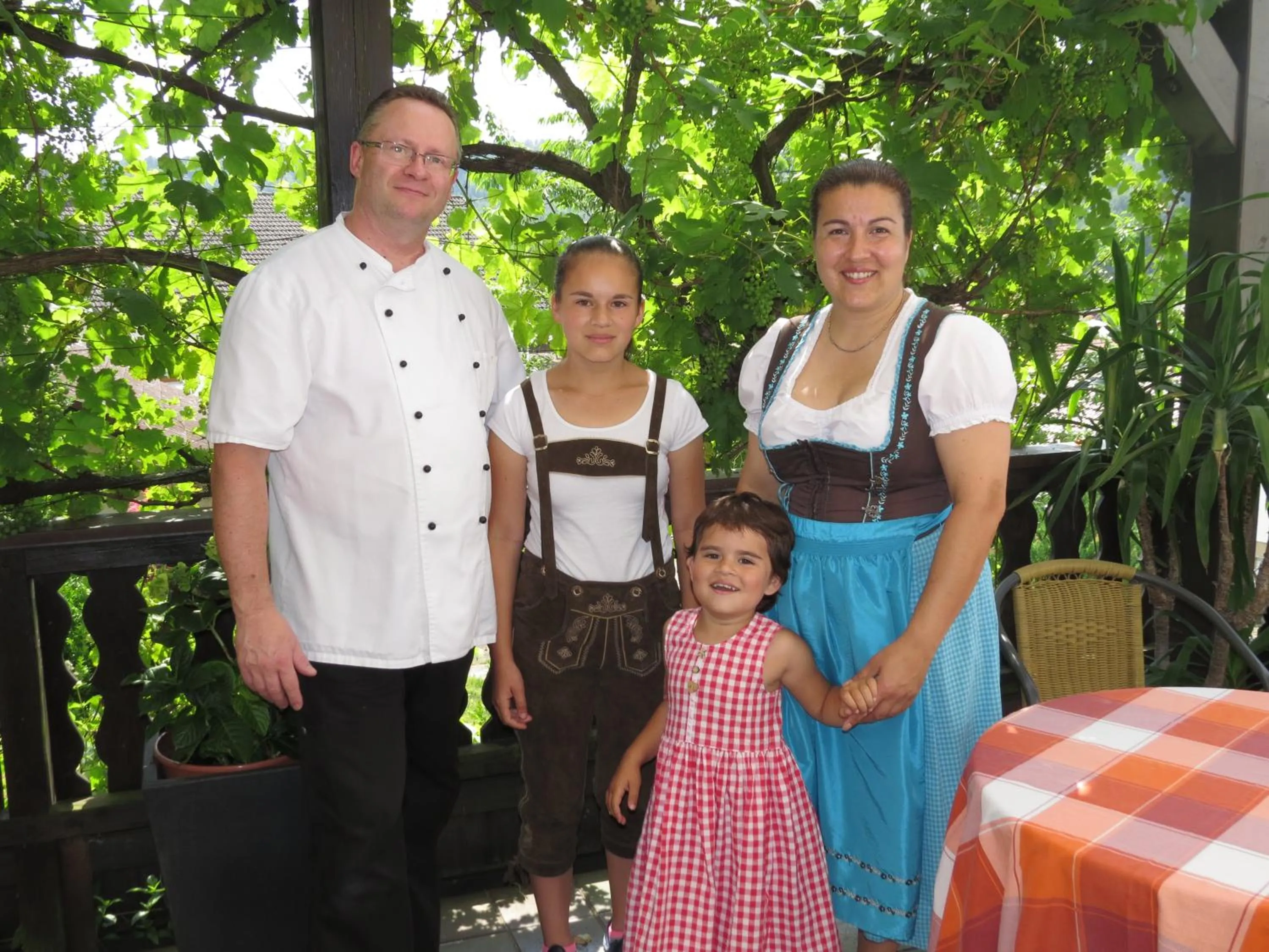 Family in Büchelsteiner Hof