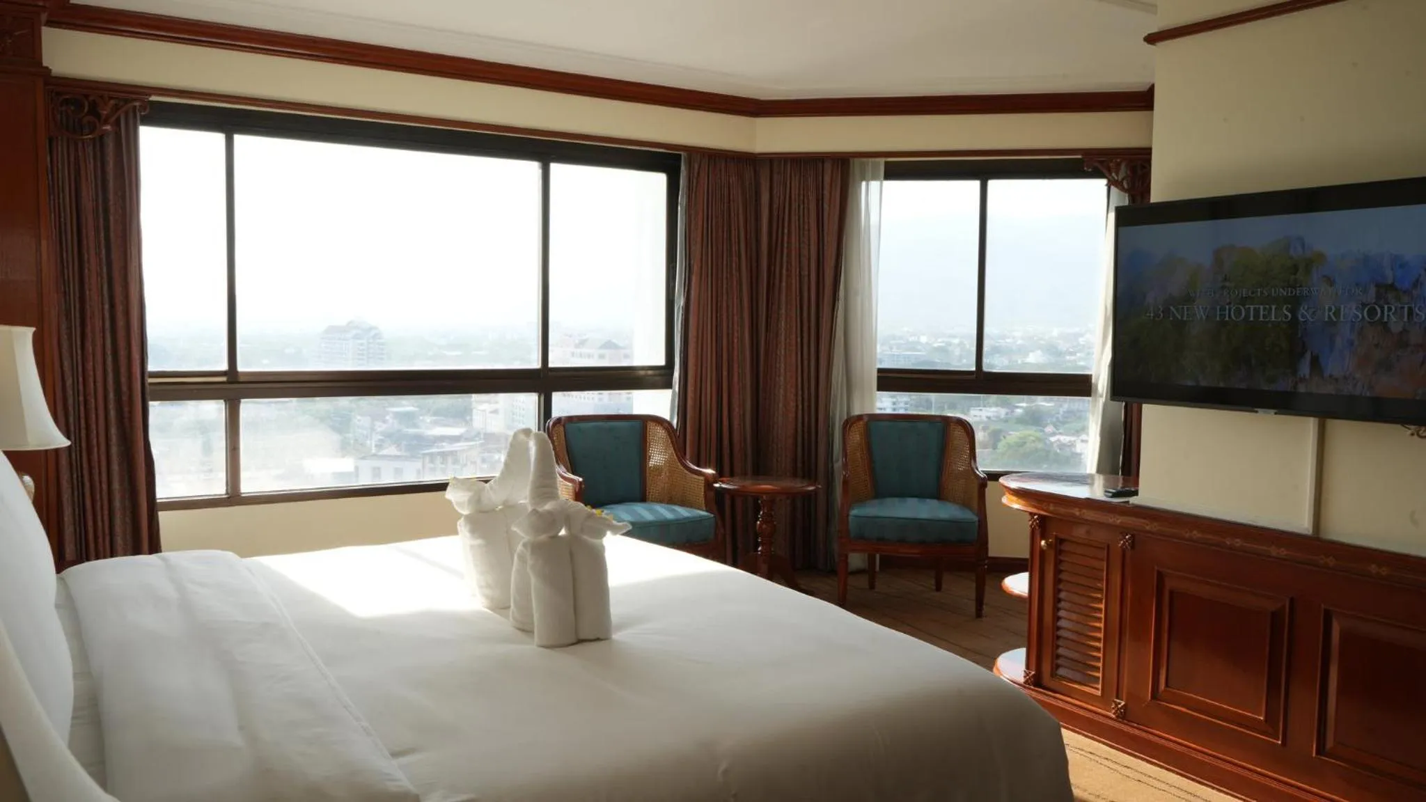 Photo of the whole room, Bed in Centara Riverside Hotel Chiang Mai